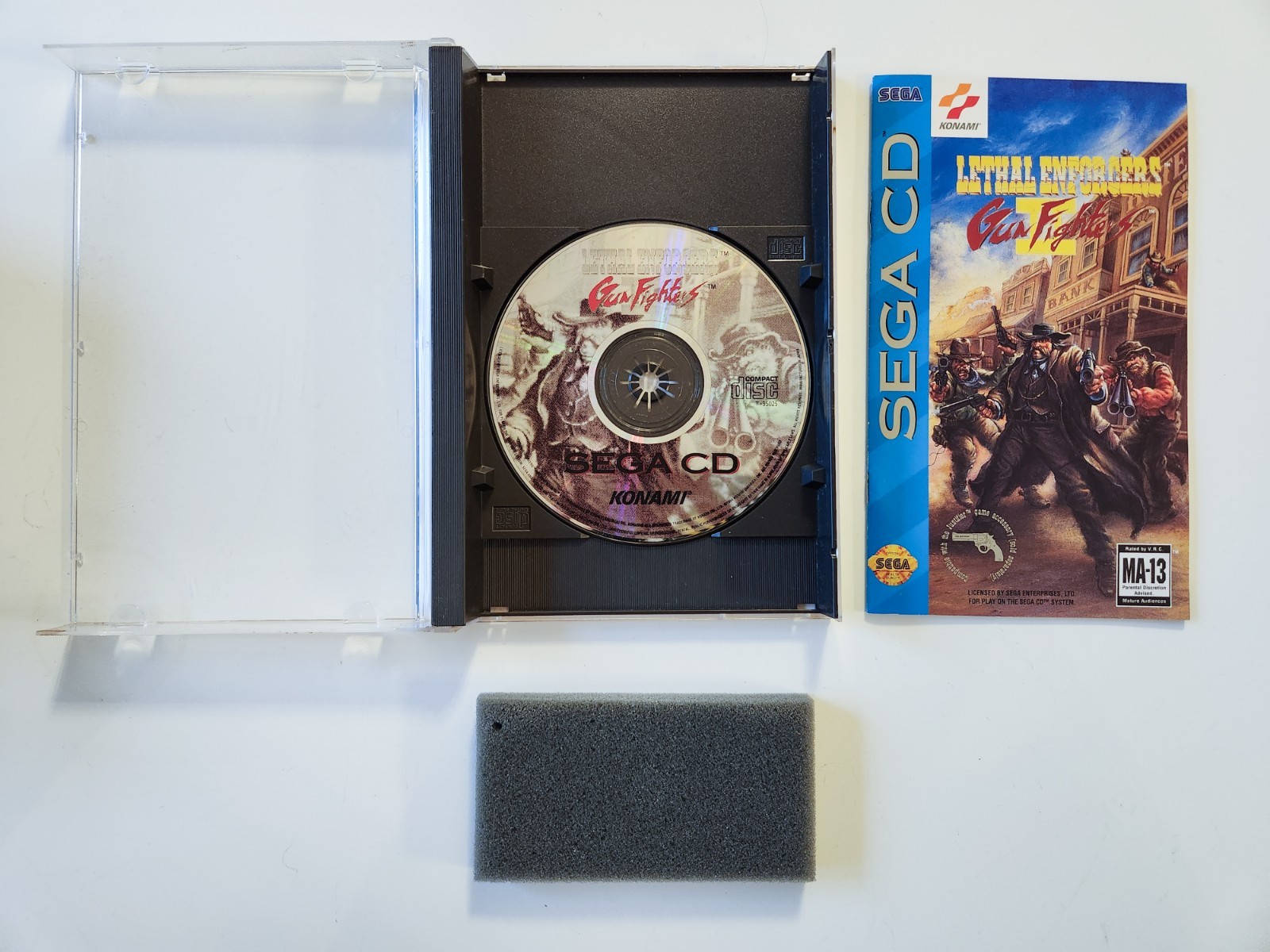 Lethal Enforcers II Sega CD CIB Tested Excellent Condition