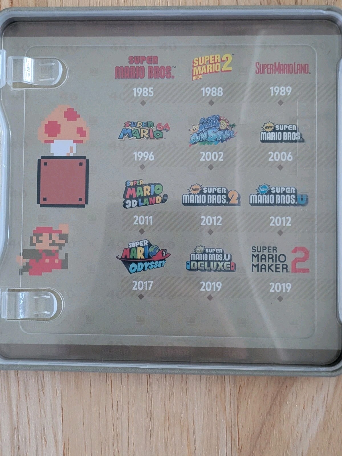 Super Mario Bros 40th Anniversary Nintendo Steelbook