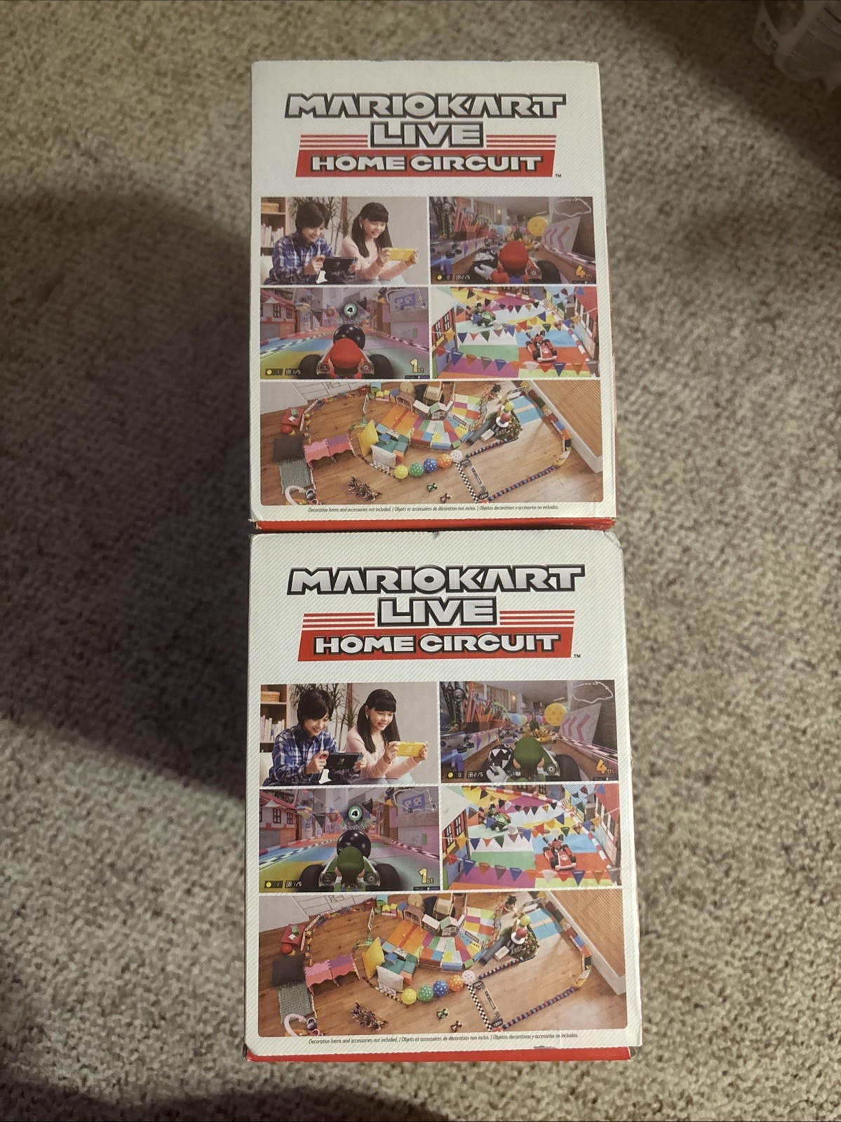 ✅ Mario Kart Live Home Circuit Bundle Nintendo Switch Game, CIB Both Sets