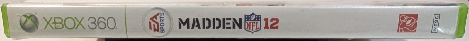 Madden NFL 12 Microsoft Xbox 360 Tested and Working
