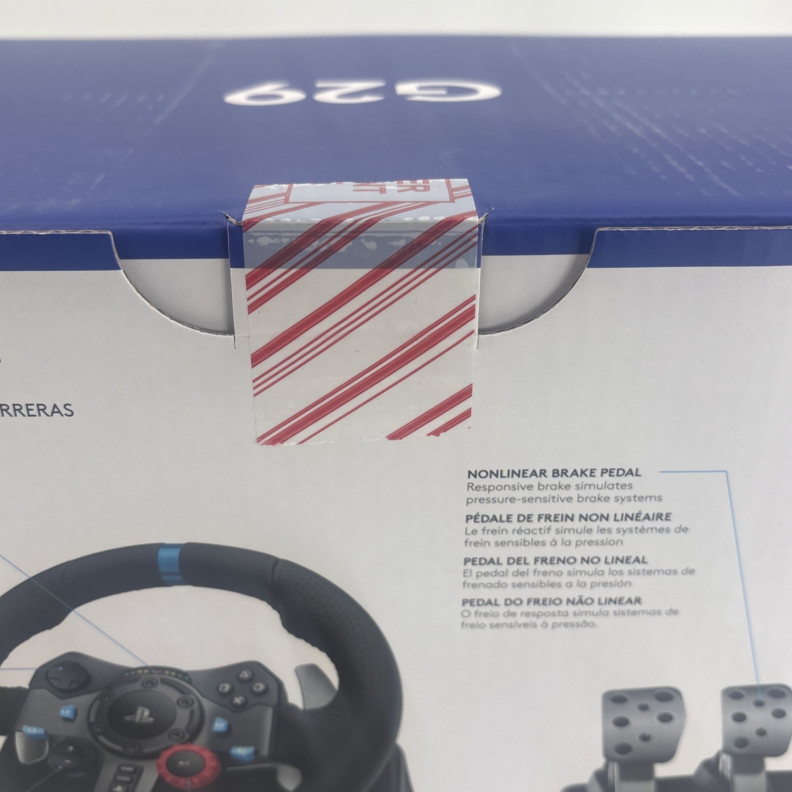 Logitech G29 Driving Force Racing Wheel and Pedals