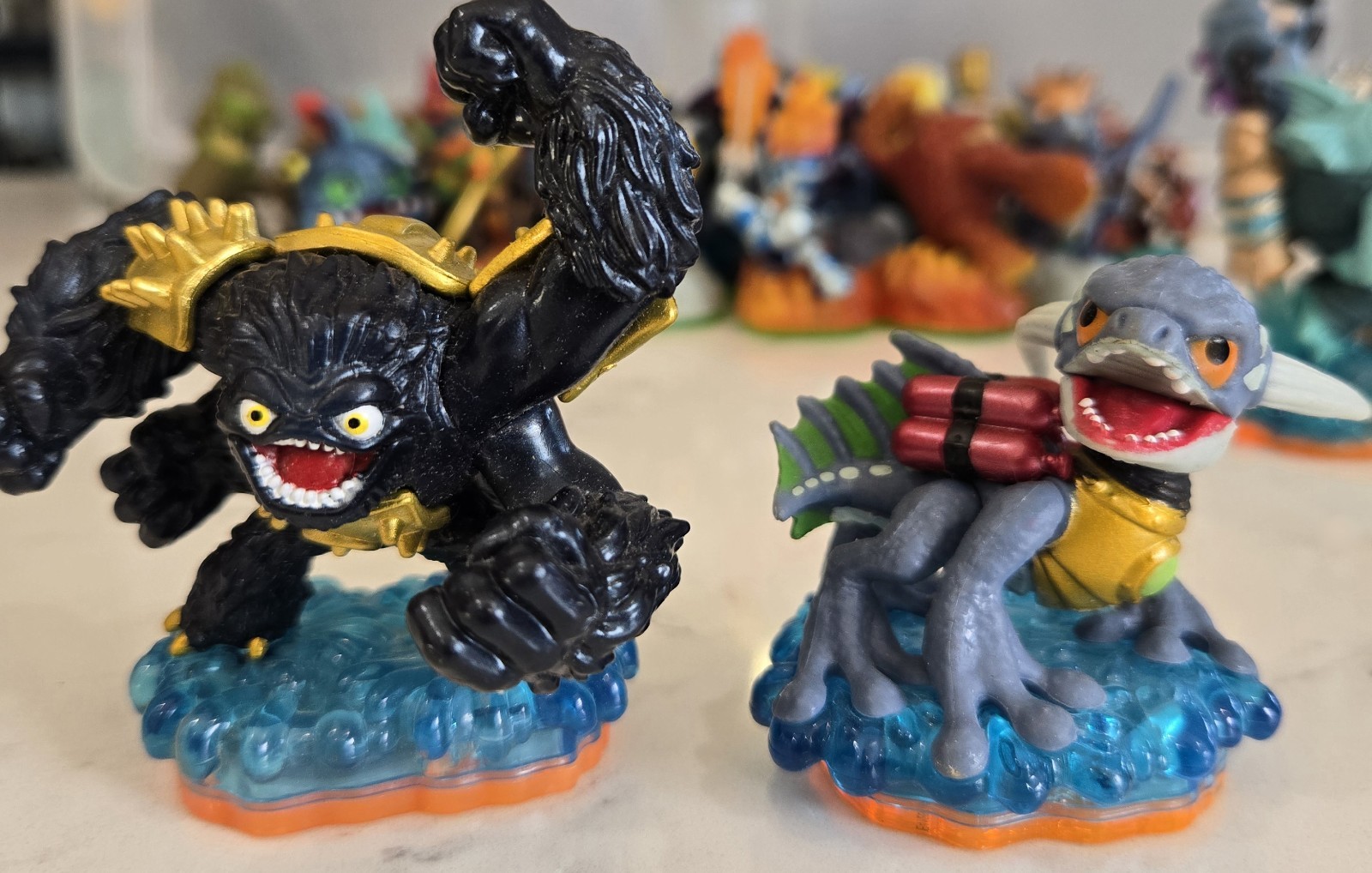 Skylanders Giants Water Element Figures – Lot of 5