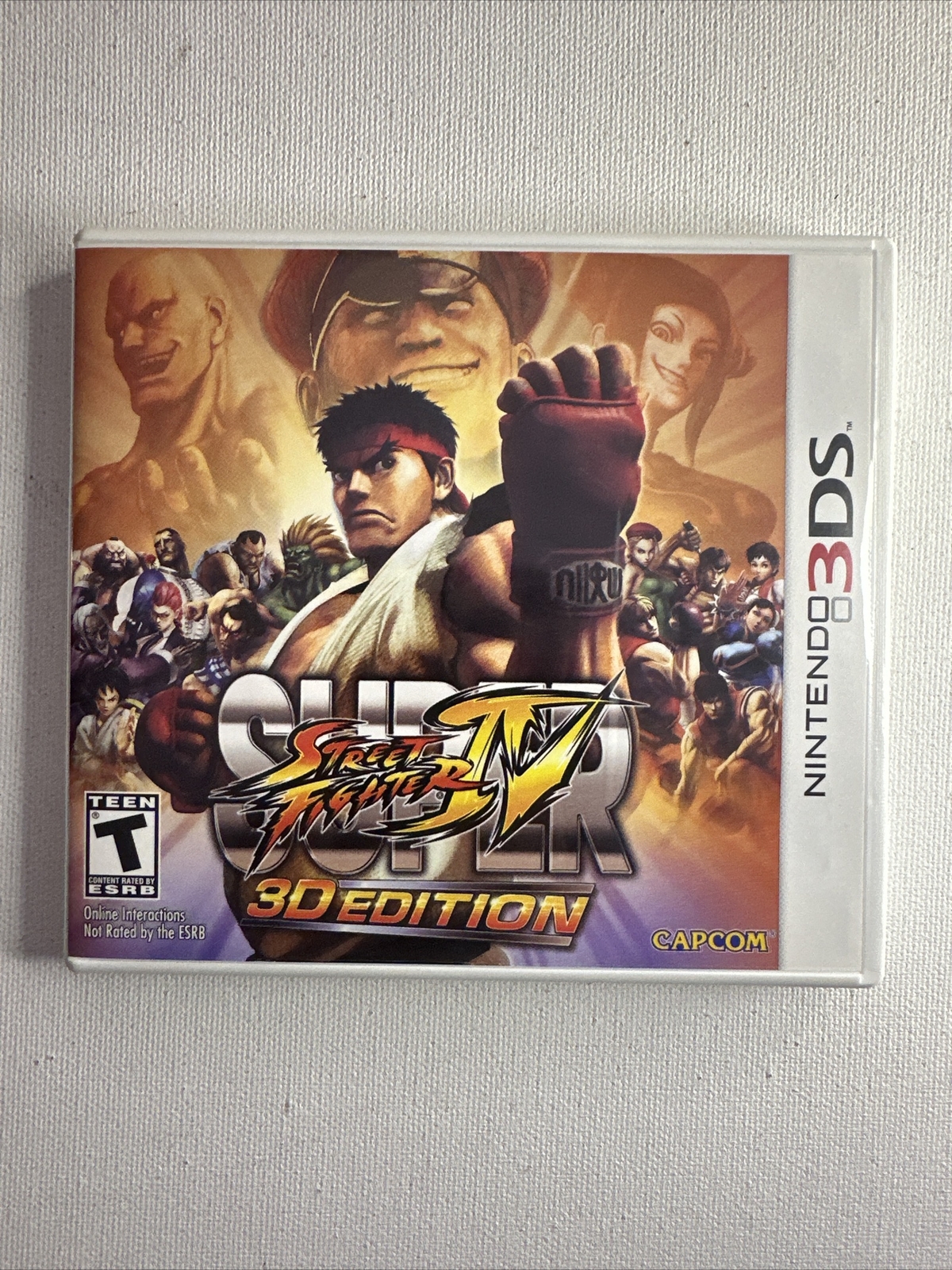 Super Street Fighter IV — 3D Edition (Nintendo 3DS, 2011) (Tested Works)