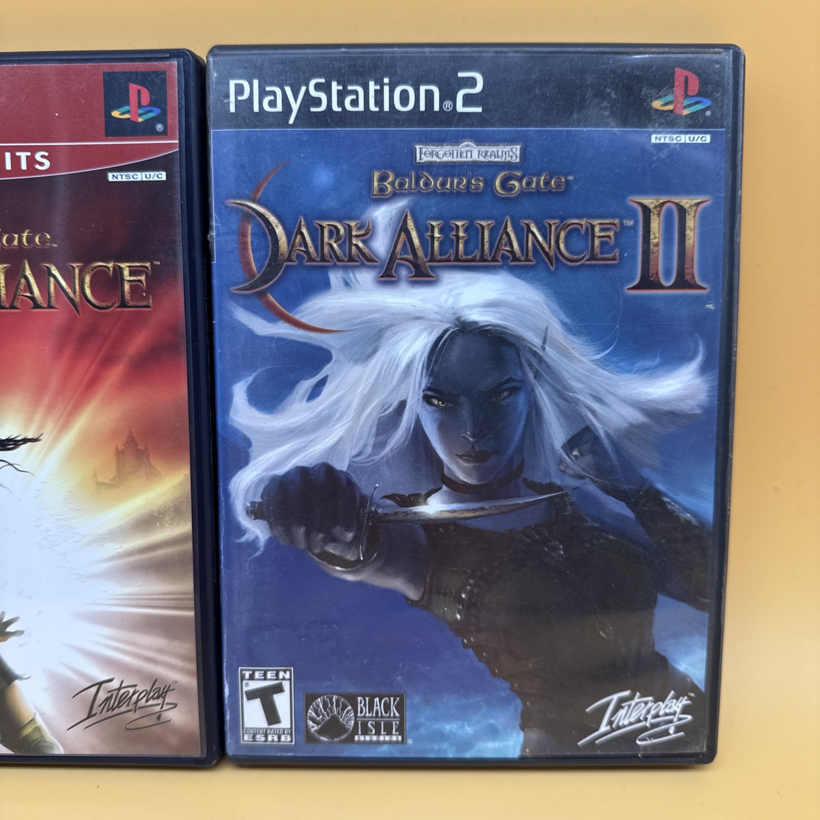 Baldur’s Gate Dark Alliance 1 & 2 – PS2 Game Bundle – CIB – Tested & Working