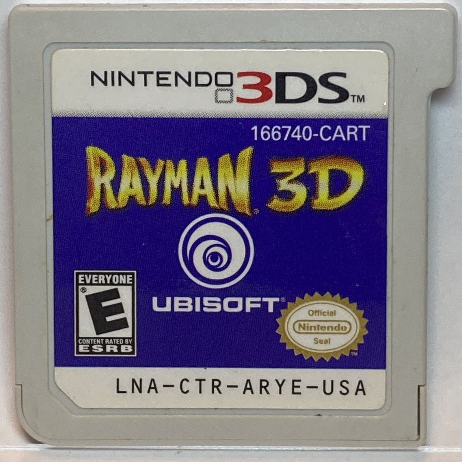 Authentic Nintendo 3DS Rayman 3D USA English Version UBI SOFT