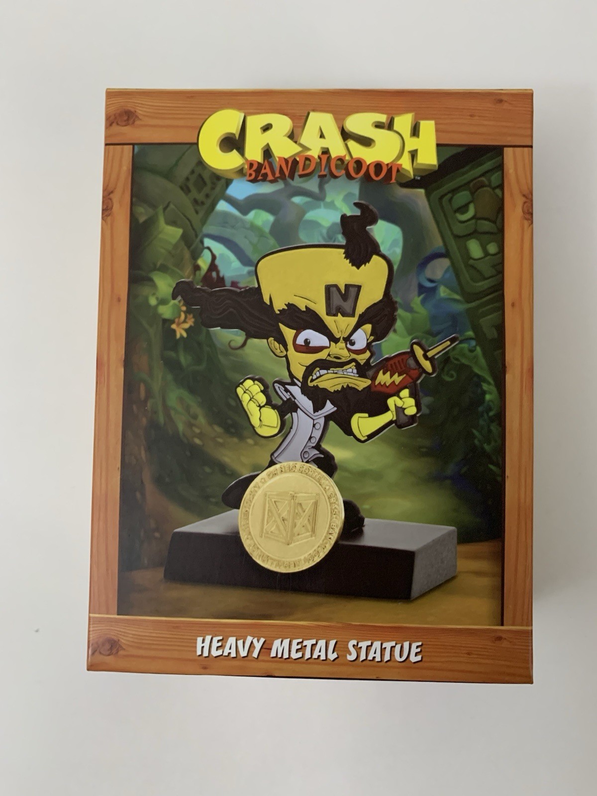 Crash Bandicoot Heavy Metal Statue Dr. Neo Cortex PowerA