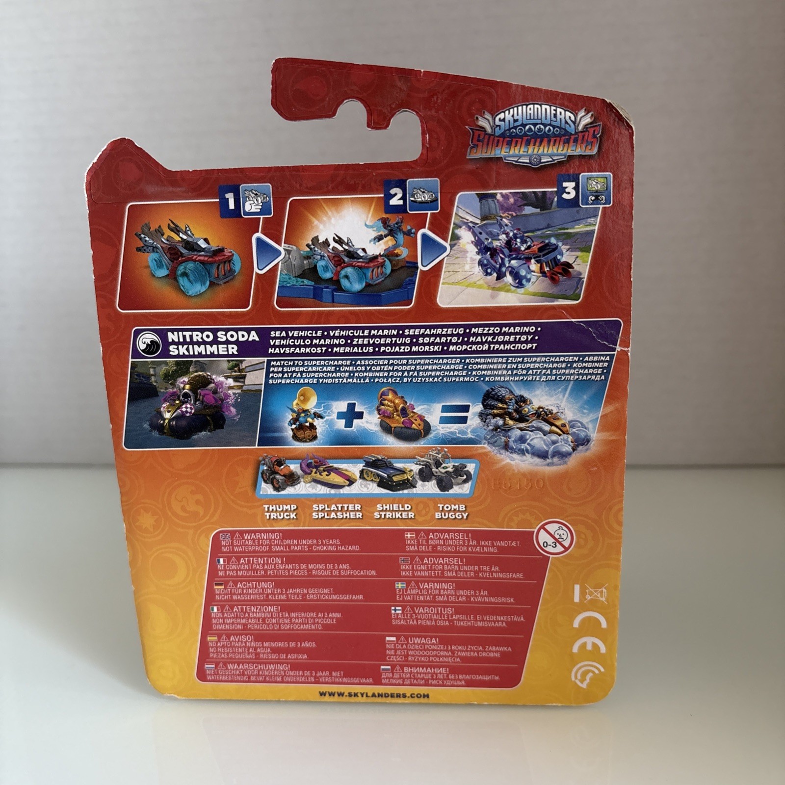Skylanders SuperChargers NITRO SODA SKIMMER MAGIC VEHICLE EXCLUSIVE TARGET NEW