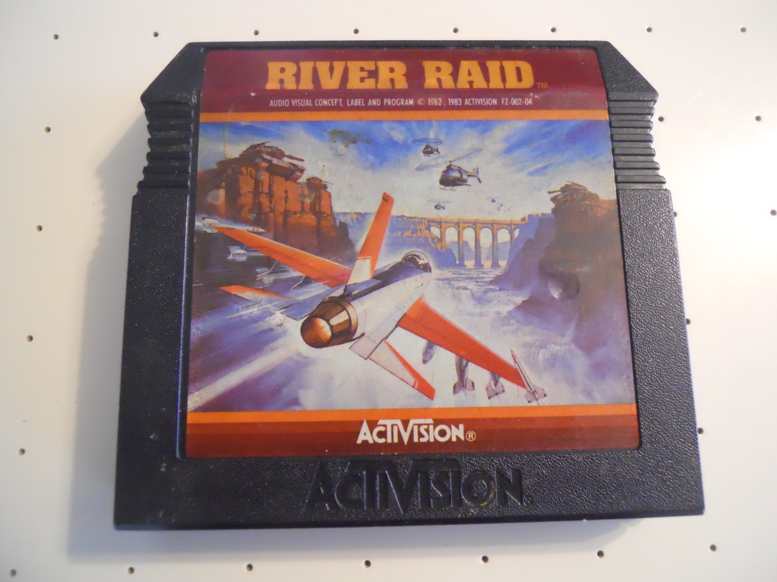 River Raid by Activision (Atari 5200, 1983) Game Cartridge w/Manual-Tested/Works