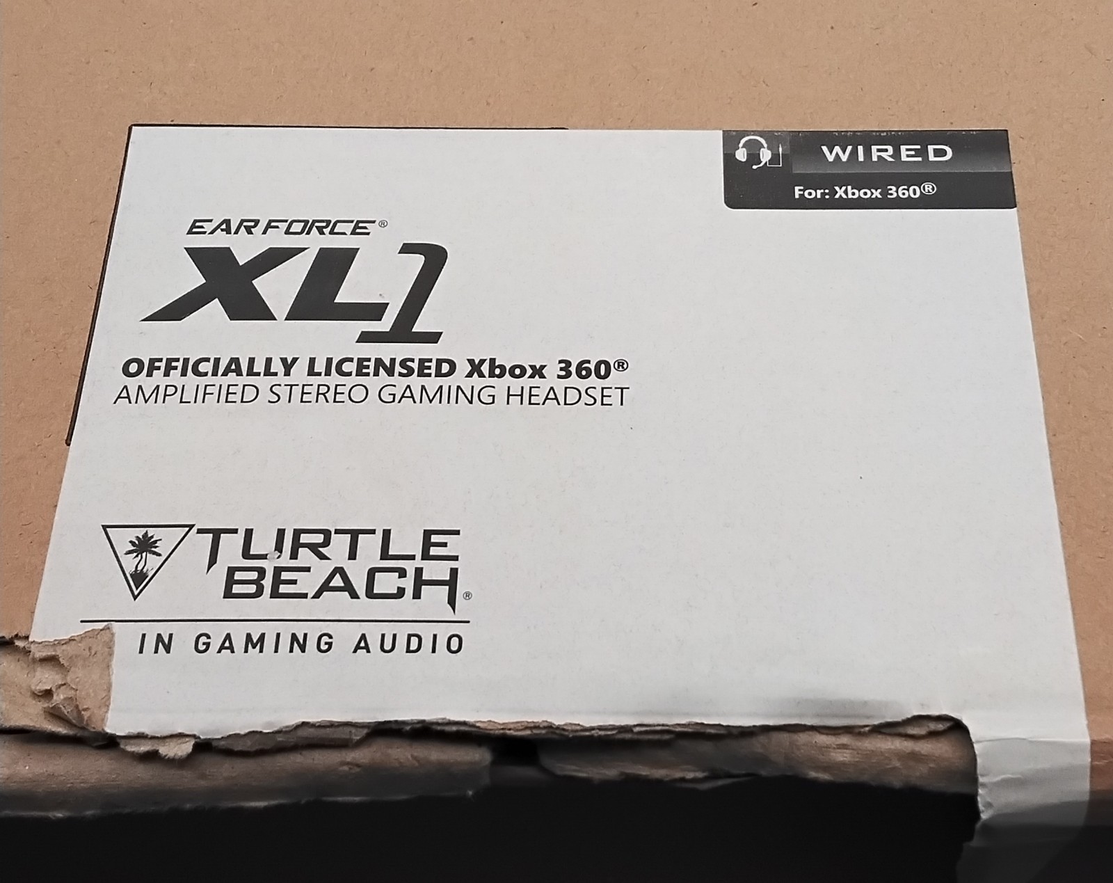 Turtle Beach – Ear Force XL1 Gaming Headset – Amplified Stereo – Xbox 360