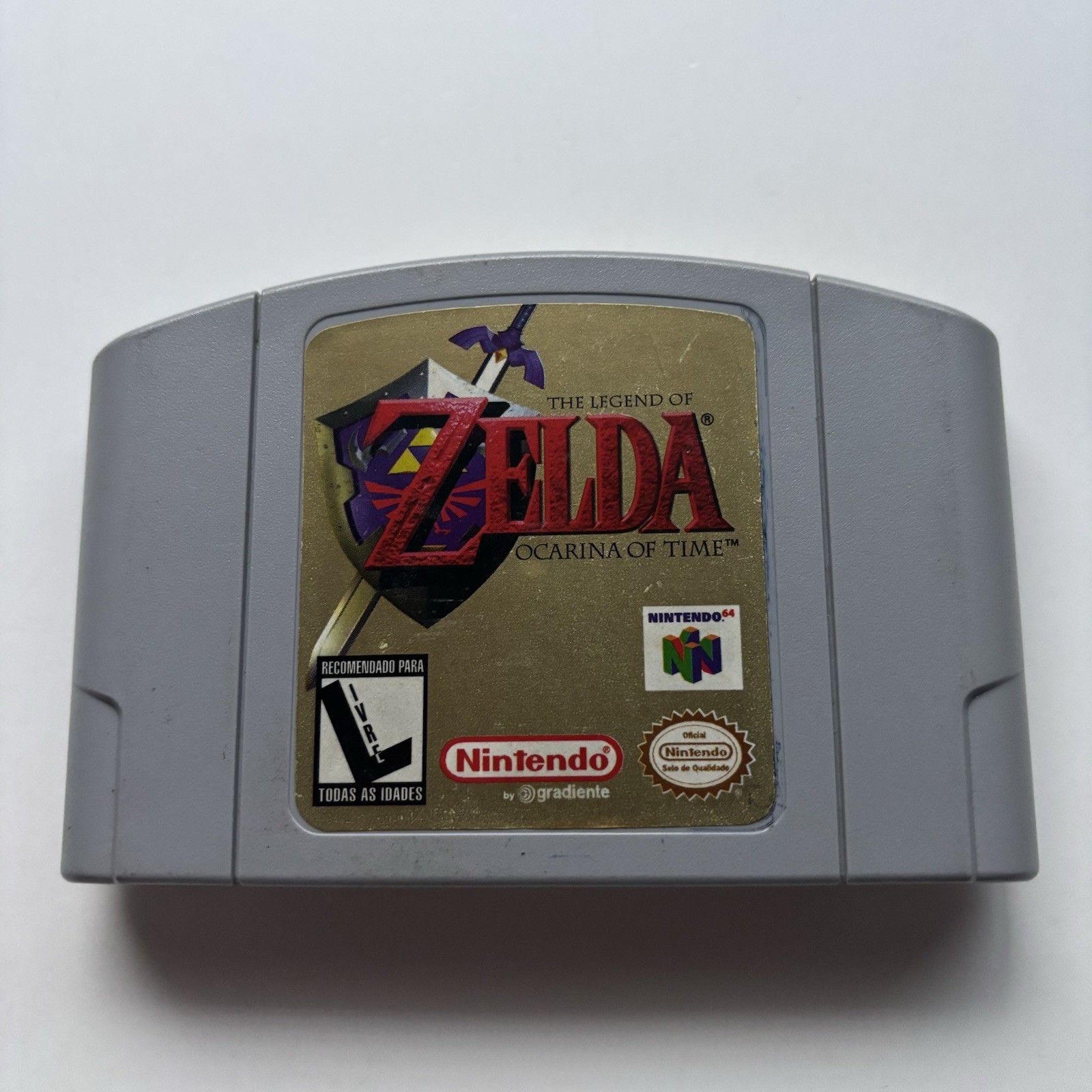 Legend of Zelda Ocarina Of Time Nintendo 64 N64 RPG Authentic Brazil Gradiente
