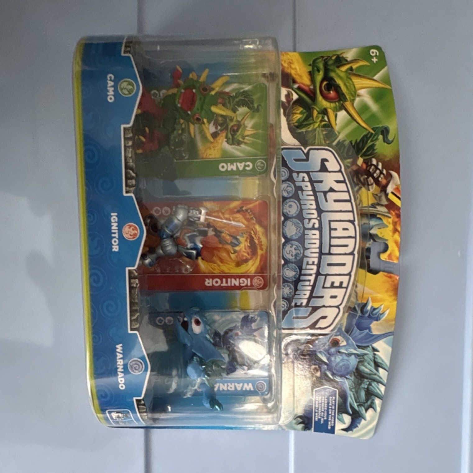 Activision Skylanders Spyro’s Adventure Camo Ignitor Warnado Figure Set
