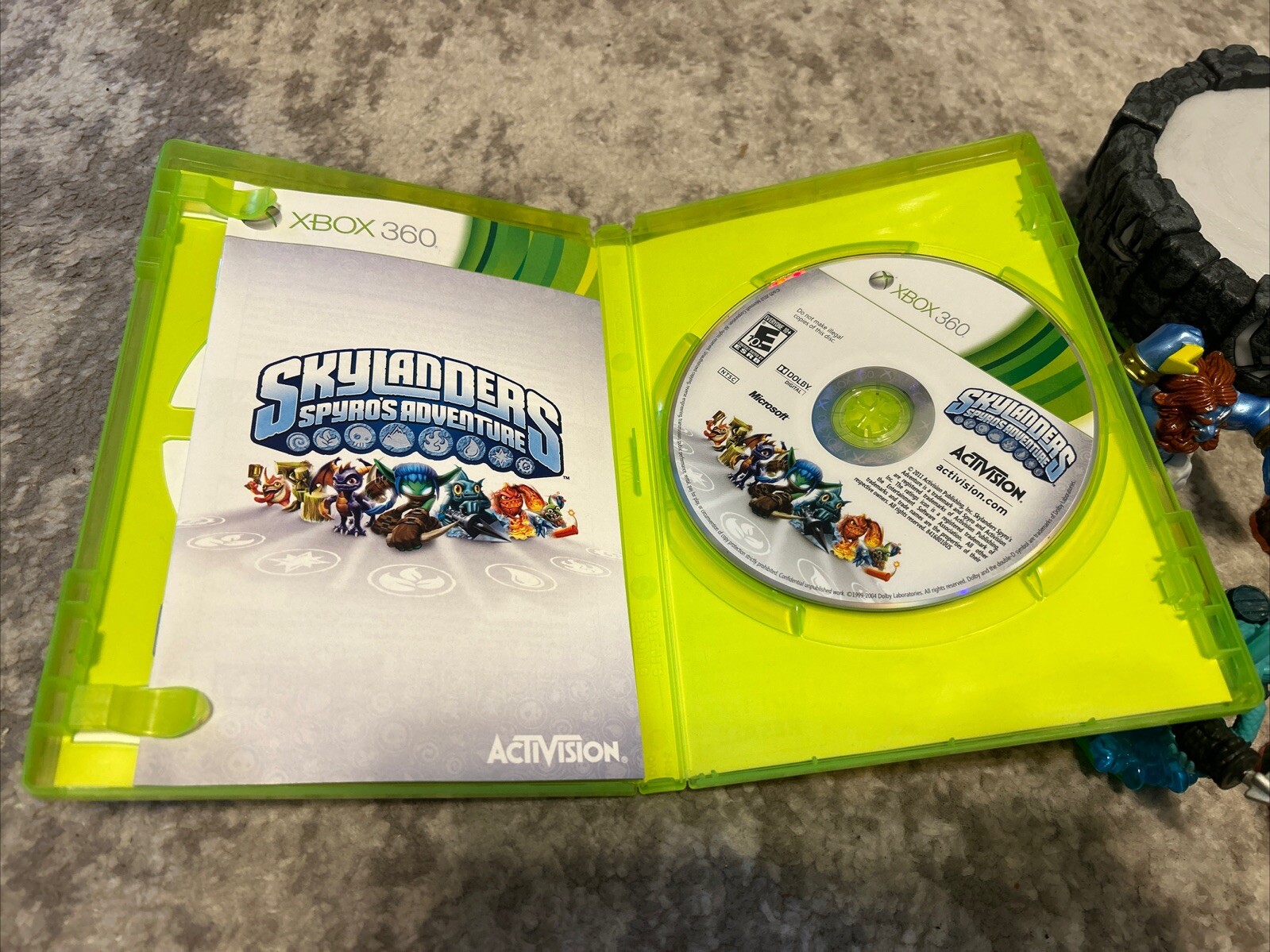Skylander Spyro & Giants Adventure Force Figures x 6~xbox 360 game~Portal