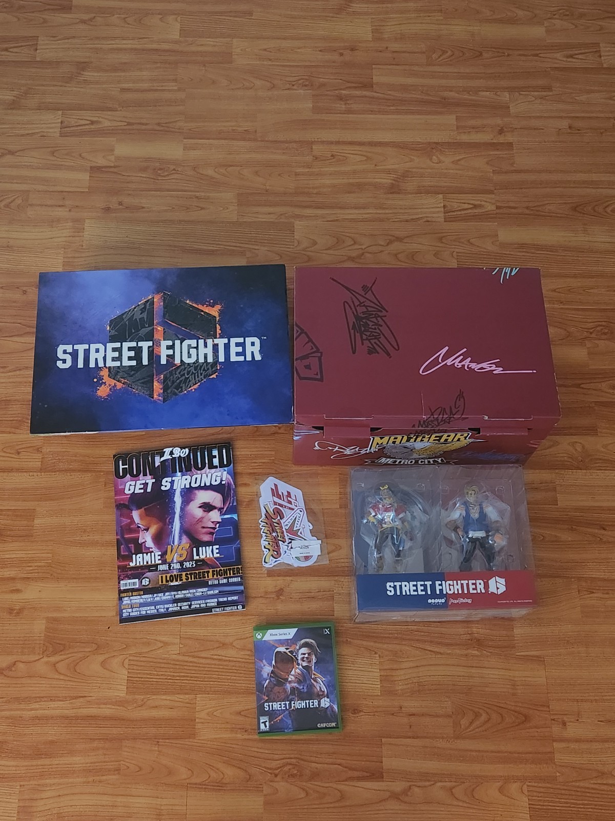 Street Fighter 6: Collector’s Edition Xbox Series X Complete With Game Authentic