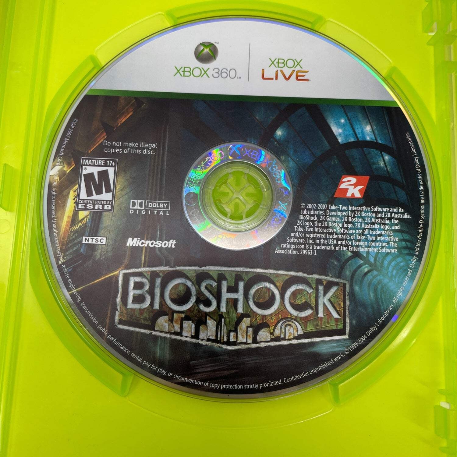 Bioshock (Microsoft Xbox 360, 2007)