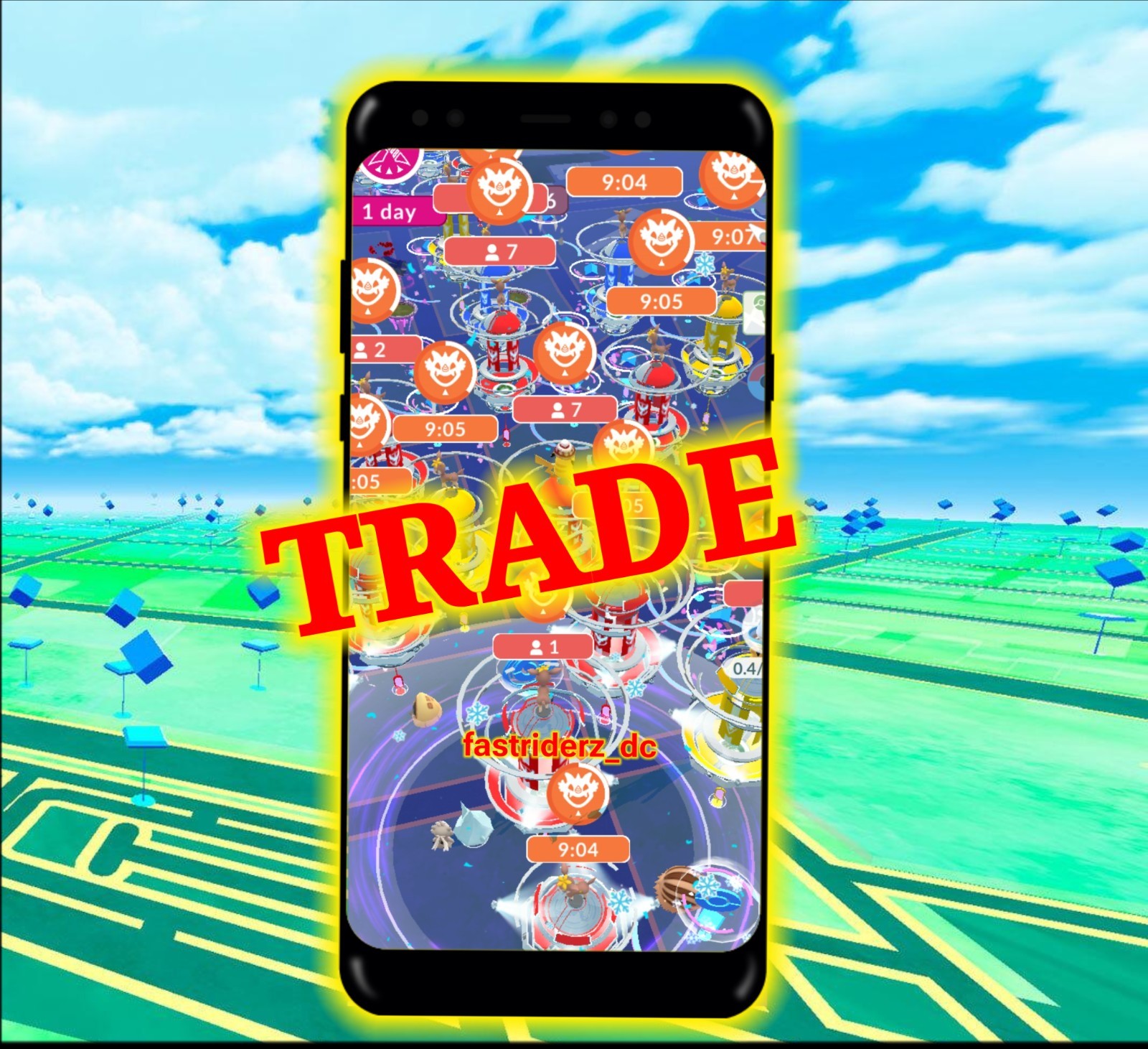 Pokémon Therian Forme Enamorus Go – Registered Or 30 Days Friends