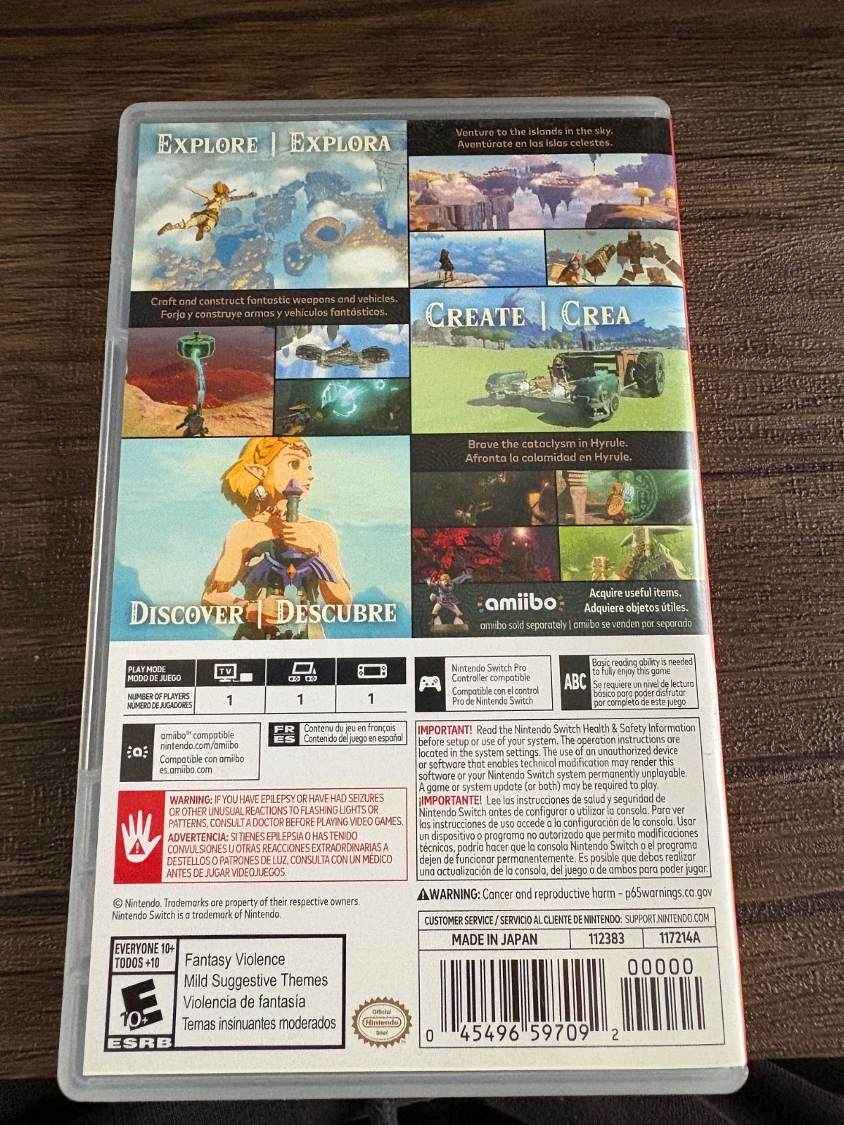 The Legend of Zelda: Tears of the Kingdom – Nintendo Switch