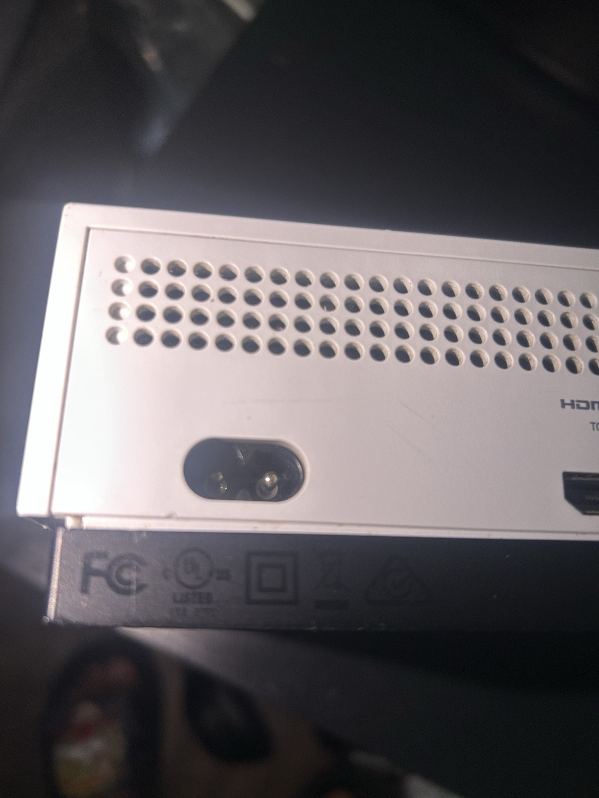 Microsoft Xbox One S White Console 4K UHD Wi‑Fi HDMI MPN 1681
