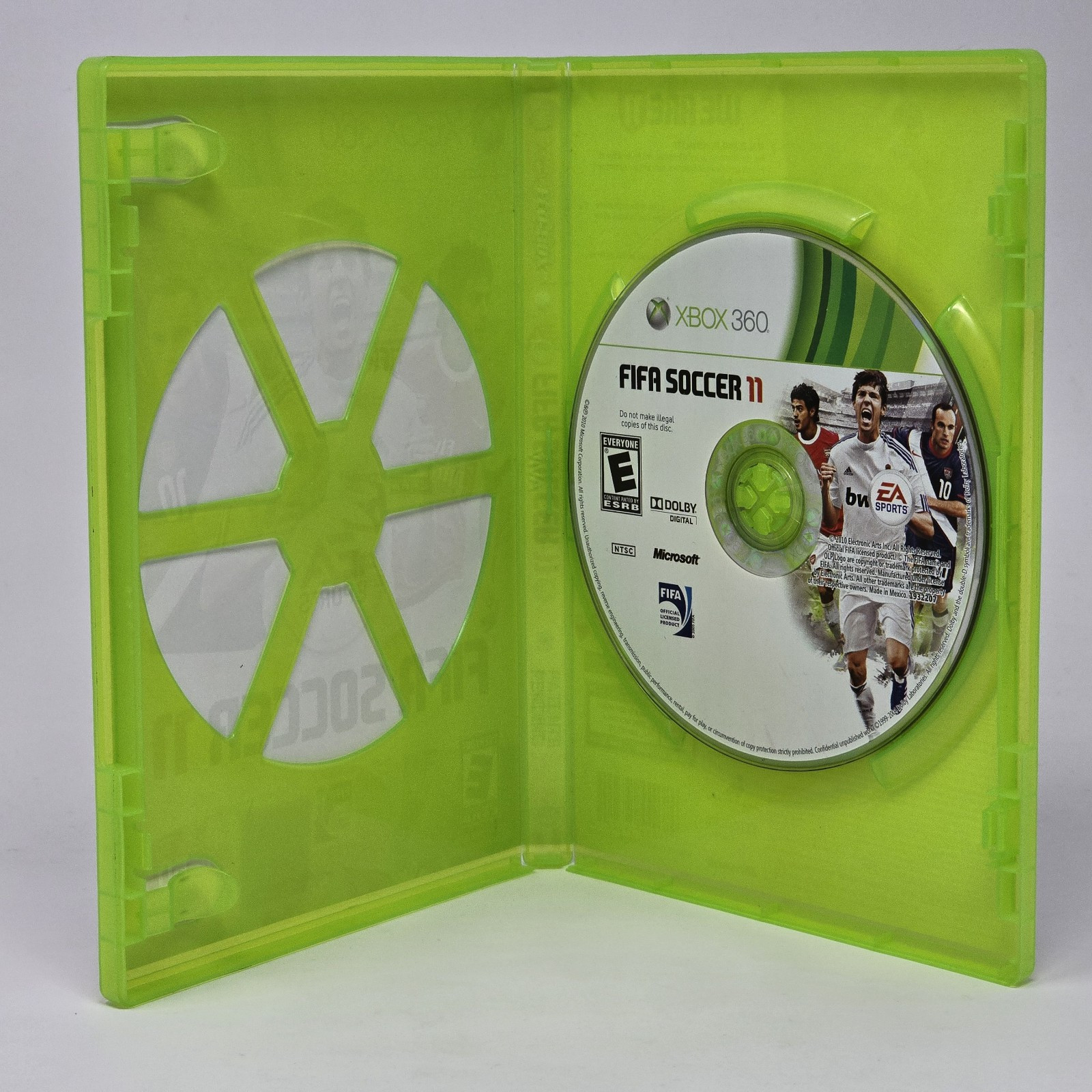FIFA Soccer 11 (Xbox 360) Case & Disc TESTED