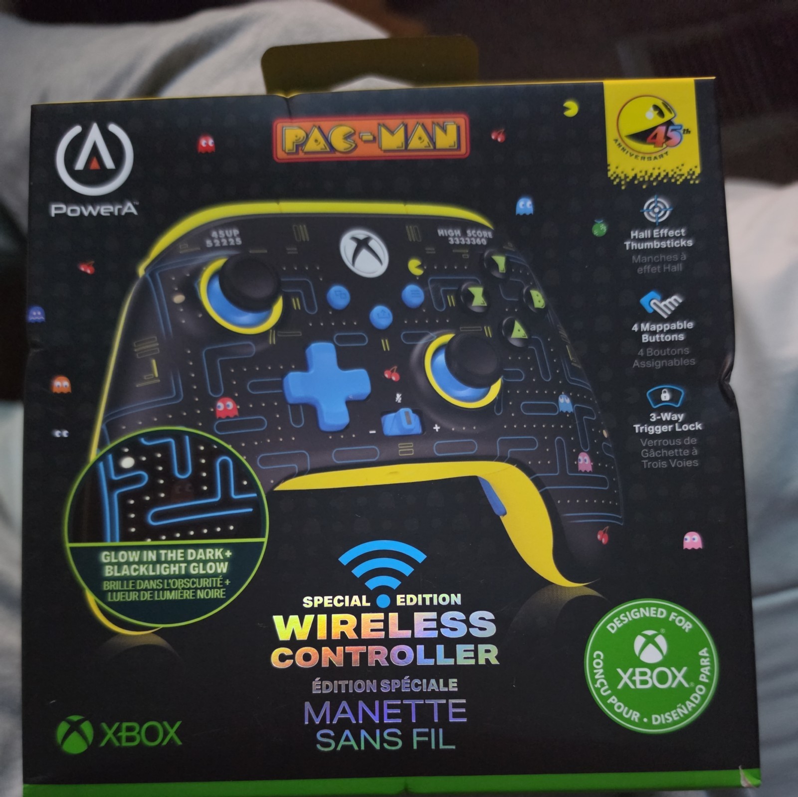 PowerA Wireless Controller for Xbox X/S/One – Pac Man Special Edition