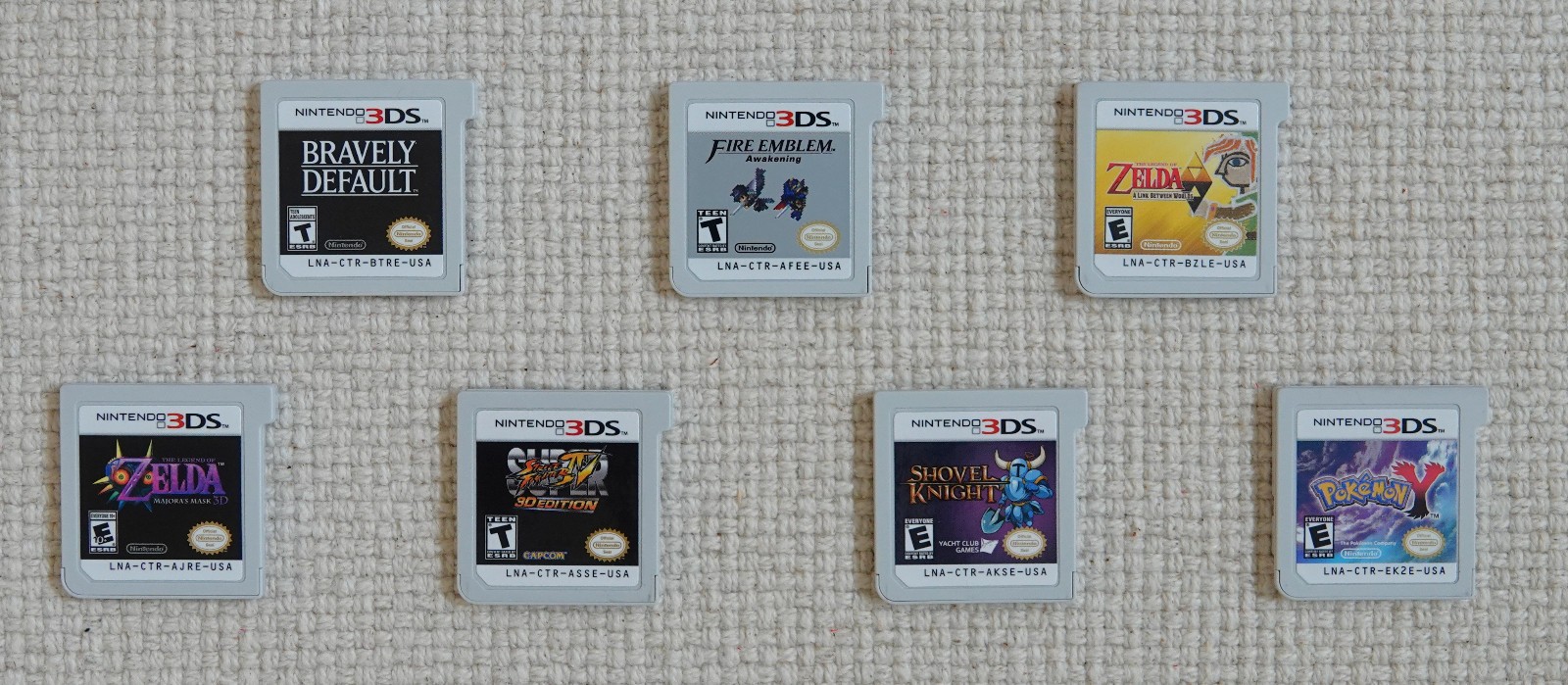 Classic Nintendo 3DS Games–choose one or all! Great condition!