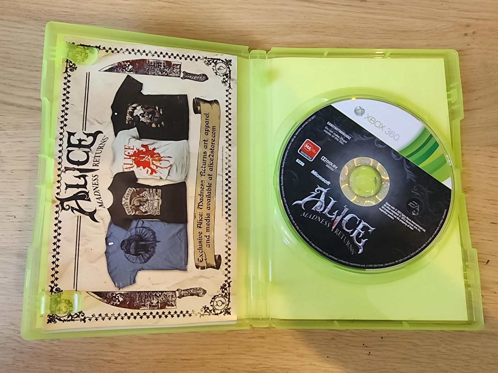 Alice: Madness Returns – Xbox 360 PAL