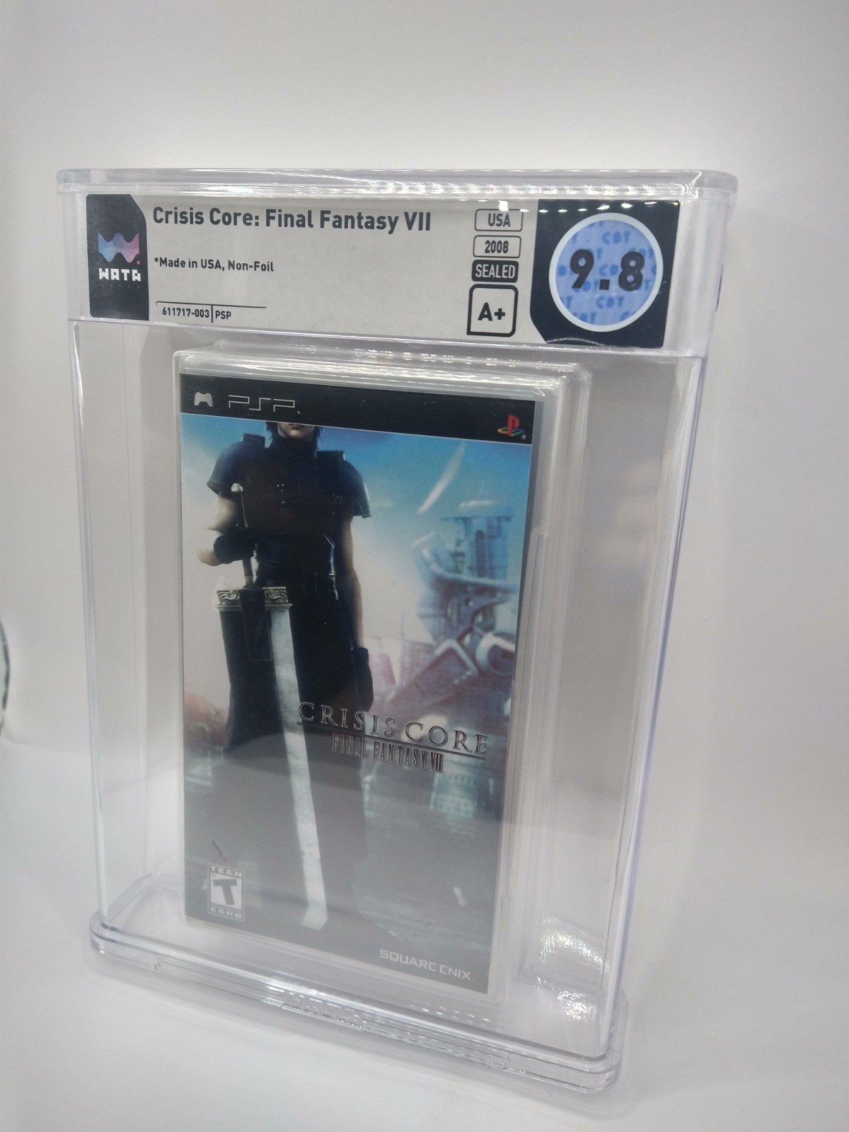 Final Fantasy Crisis Core (Non-Foil) PlayStation (PSP) (WATA 9.8 A+) [Brand New]