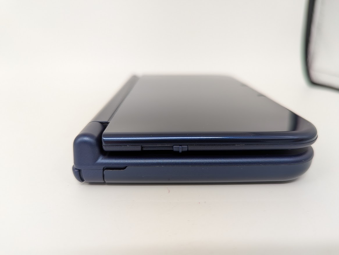 B25 Nintendo new 3DS LL XL console Metallic Blue japan w/box pen manual fx