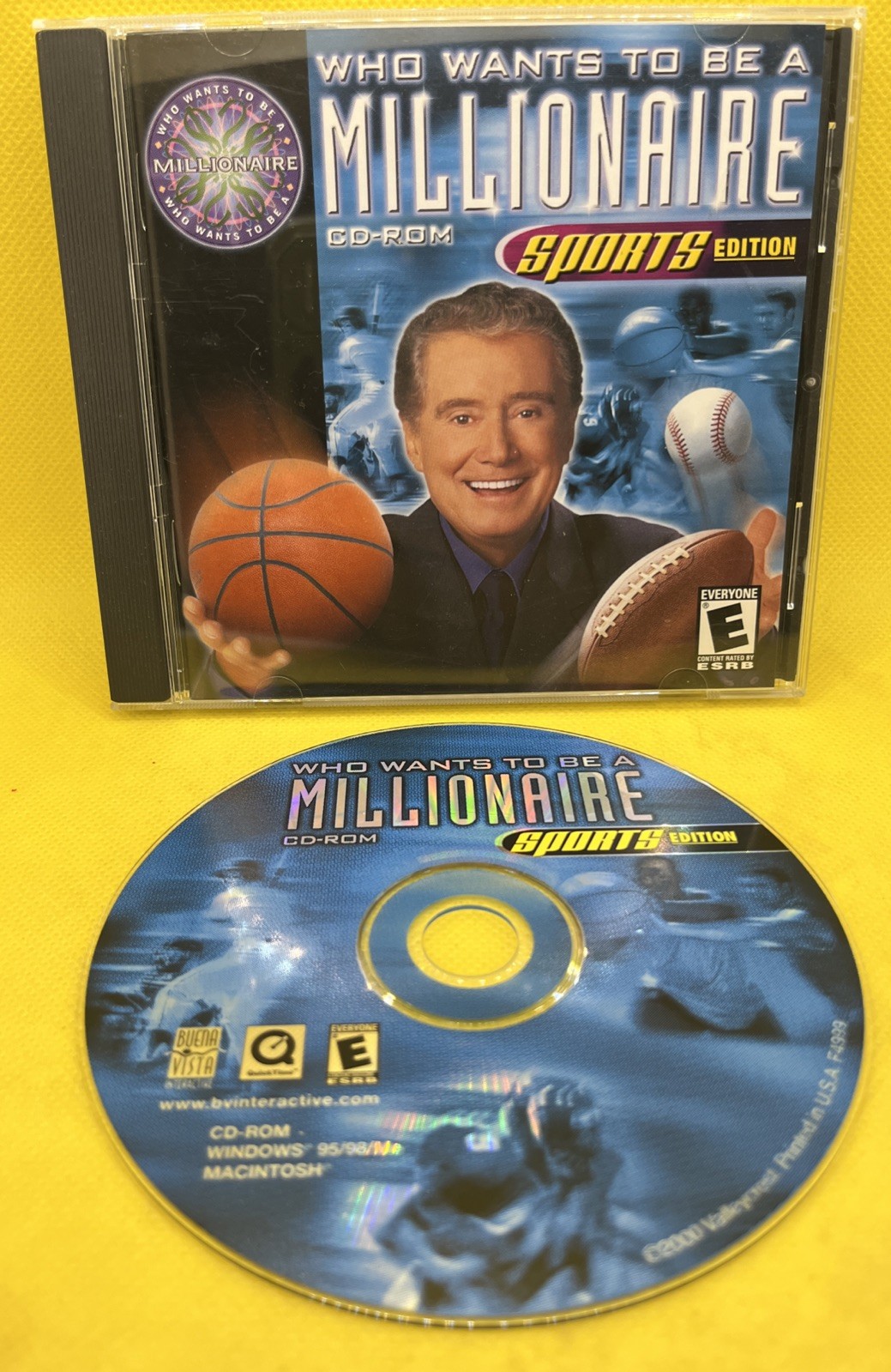 Who Wants to Be a Millionaire: Sports Edition (Windows/Mac CD-ROM, 2000)