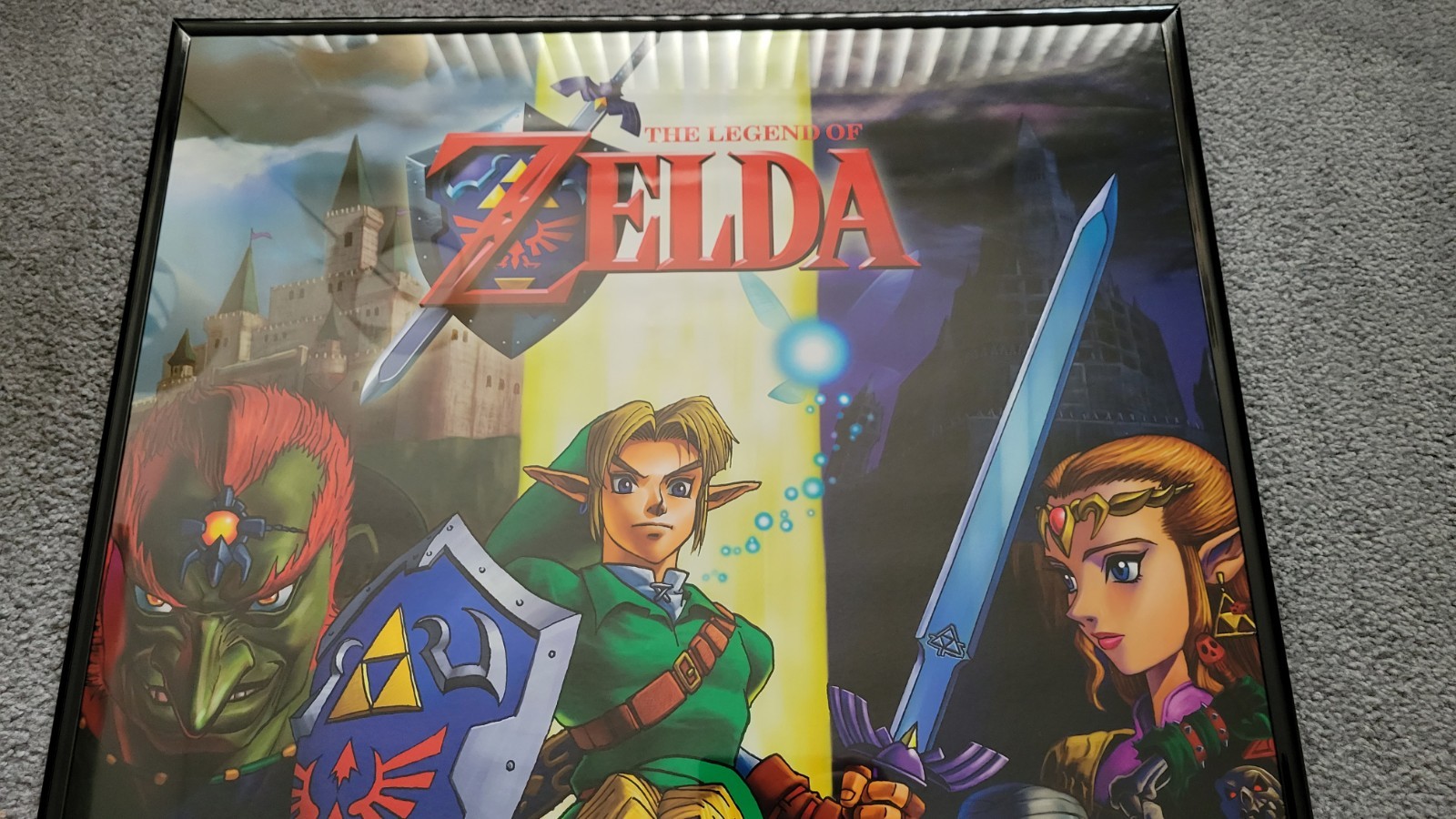 BRAND NEW SEALED – The Legend of Zelda: Ocarina of Time Poster 24 x 36 Nintendo!