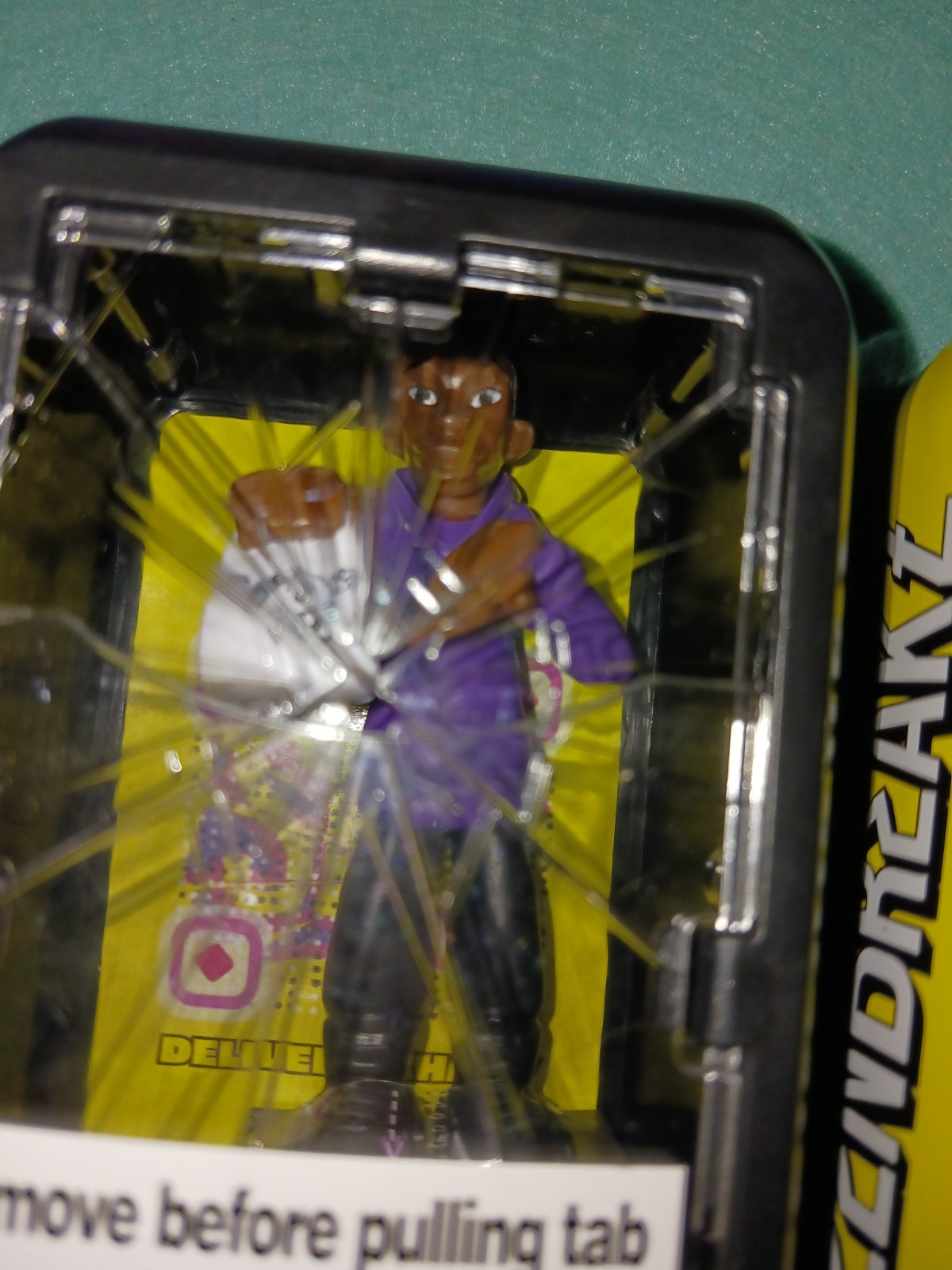 ScreenBreakz Lot Of 2: Delivery Khaby & Cam Wilder New Other Black Figures