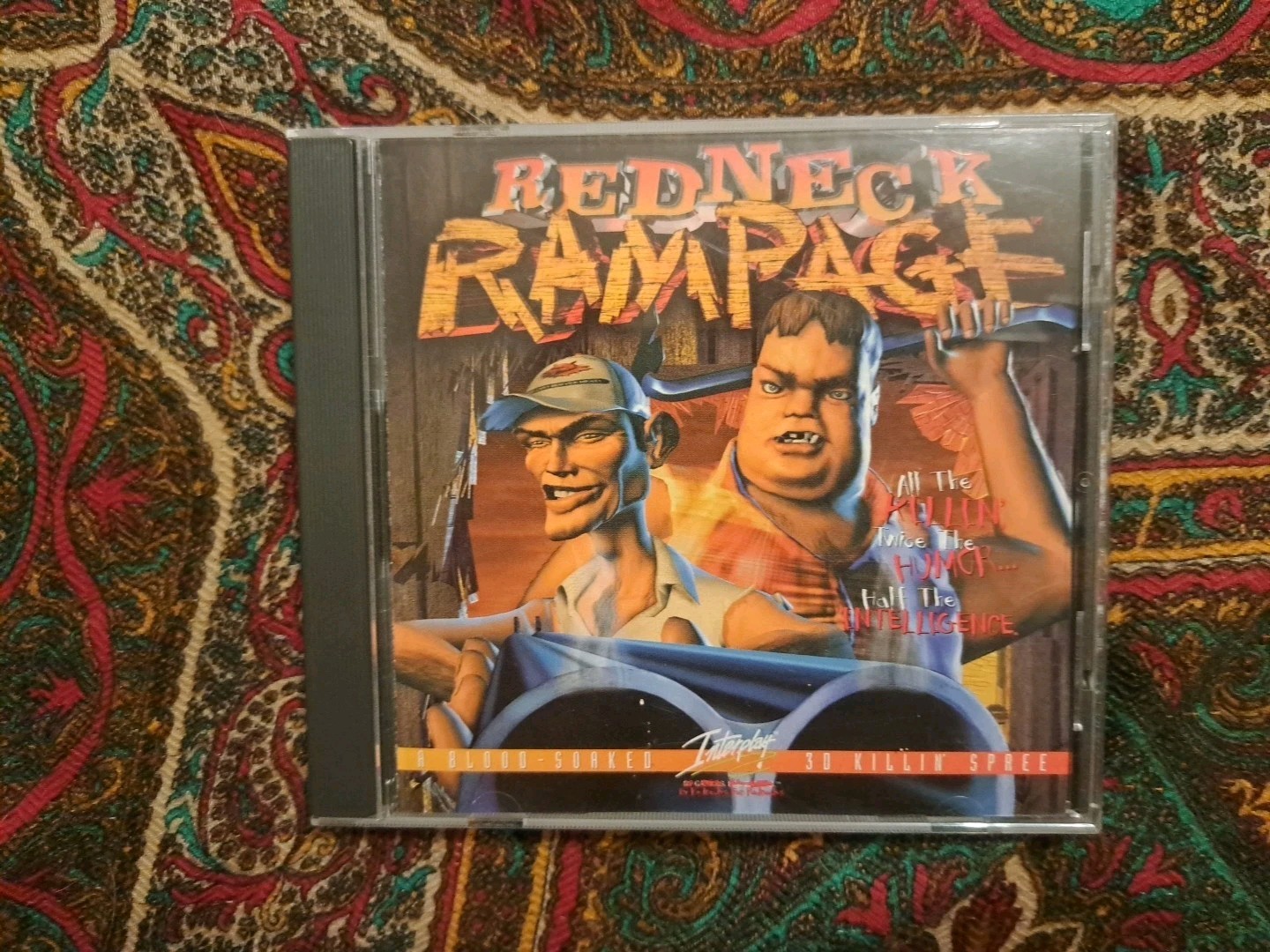 Redneck Rampage & Rides Again: Arkansas PC CD-ROM Game Lot Interplay Productions