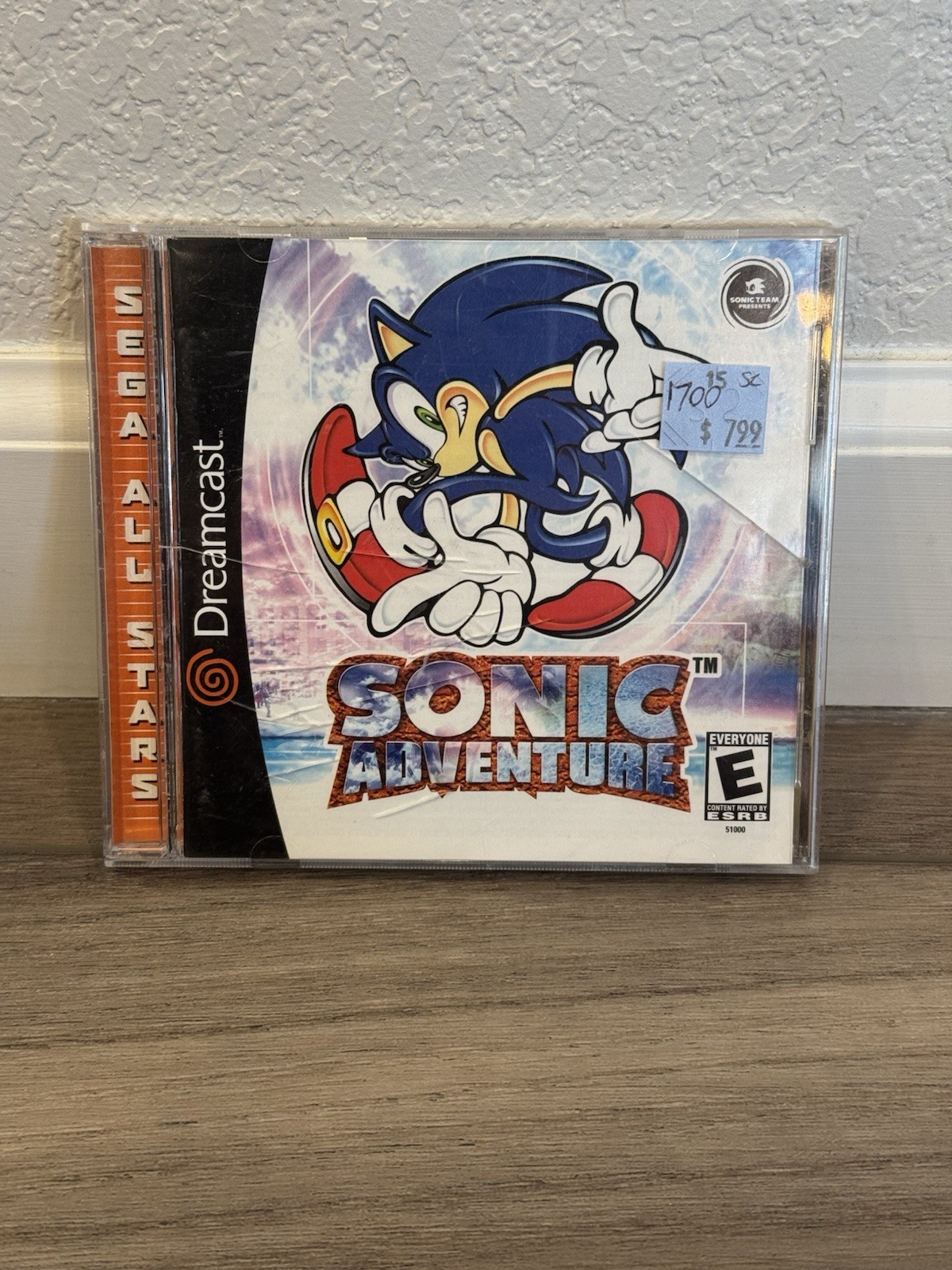 SEGA Dreamcast – Sonic Adventure [SEGA All Stars] – Complete/CIB – Tested Works