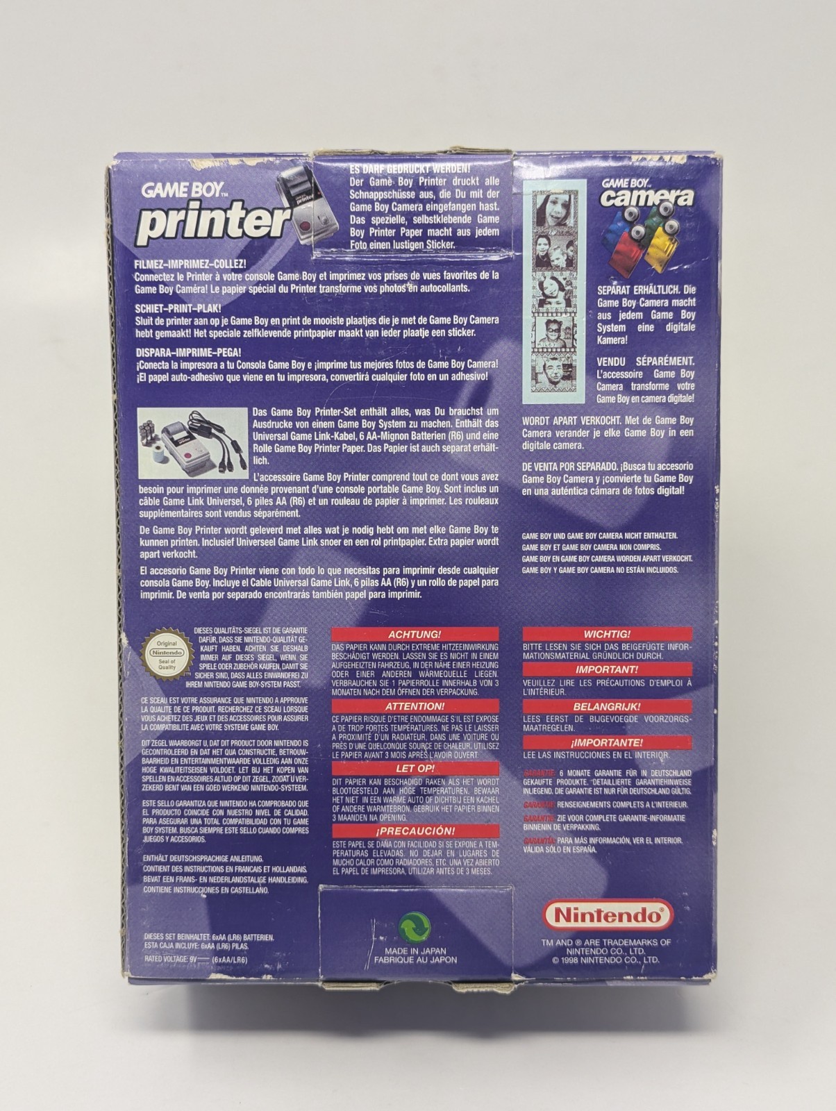 Nintendo Game Boy Printer – CIB Complete Very Good