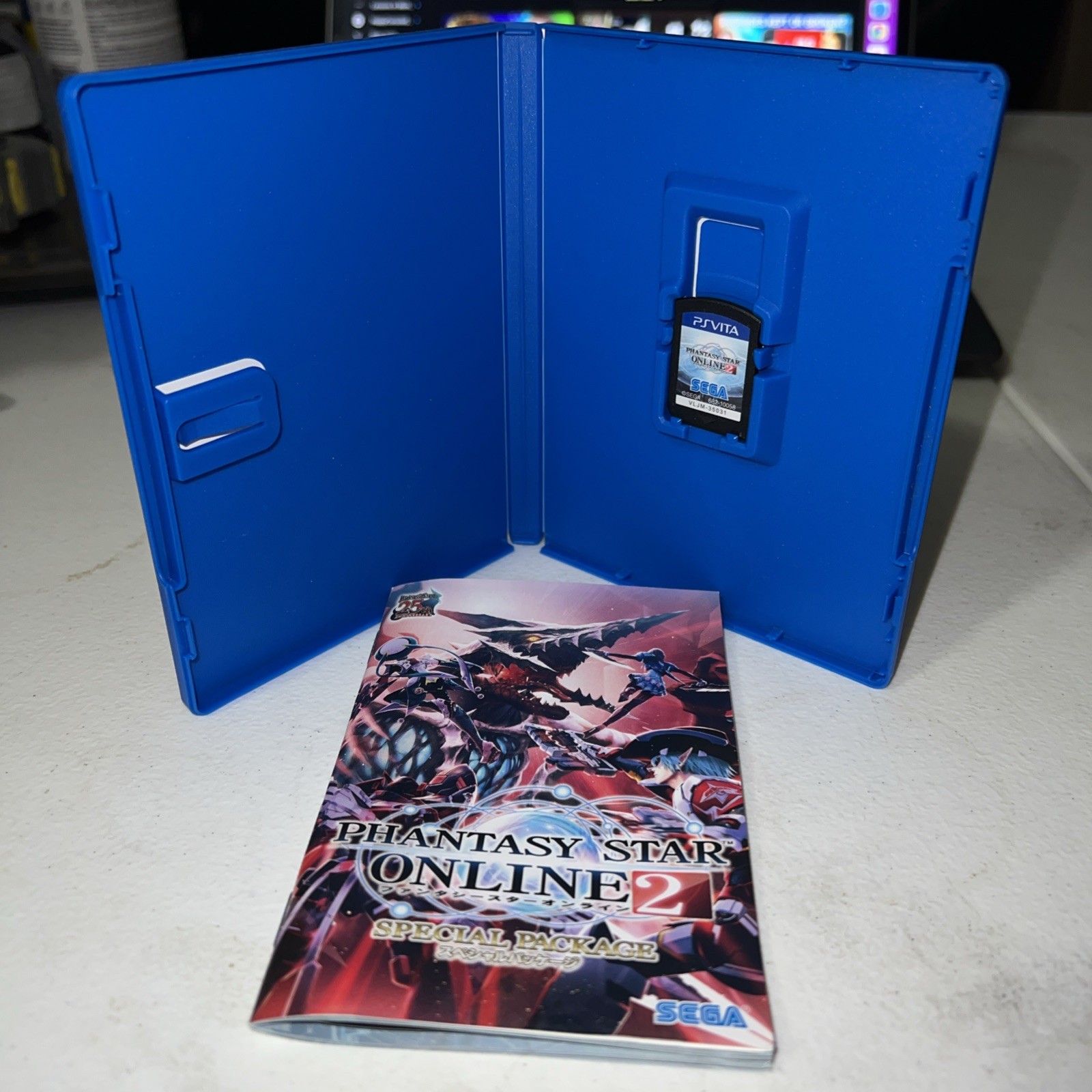 Phantasy Star Online 2 Special Package Sony PlayStation Vita Japanese Import