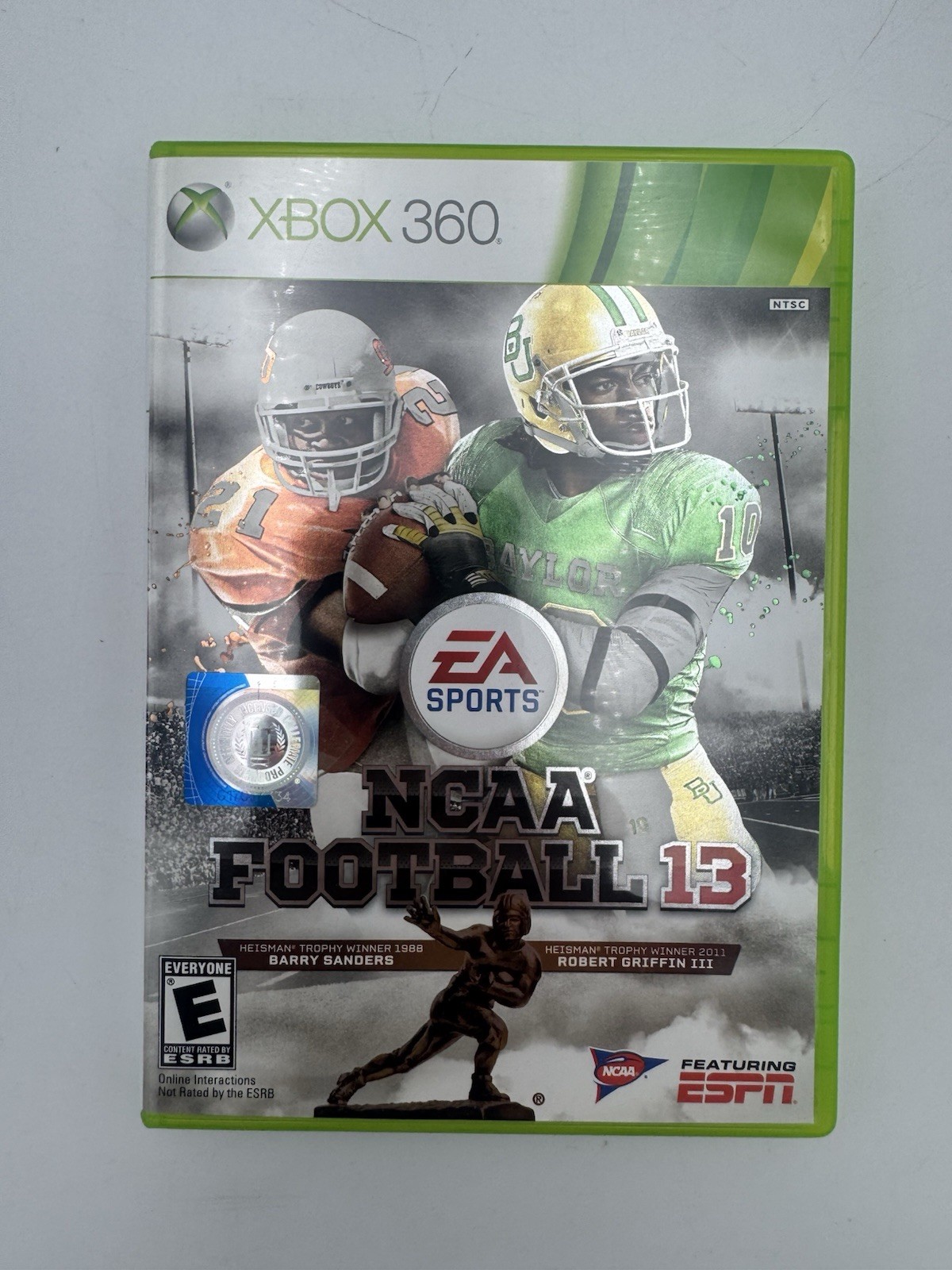 NCAA Football 13 (Microsoft Xbox 360, 2012) Authentic Tested CIB VGC Fast Ship
