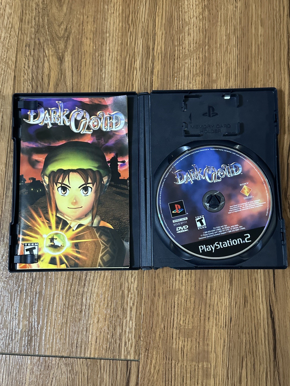 Dark Cloud ~Black Label~ (Sony PlayStation 2, 2001) CIB! Authentic!! Rare!!!