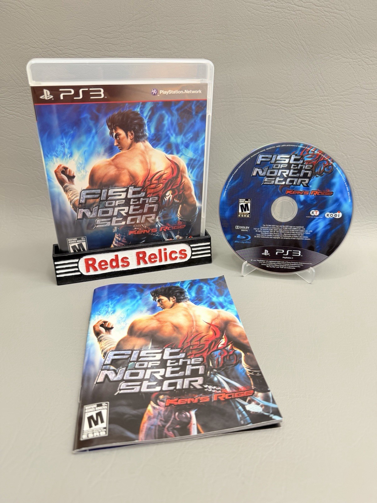 Fist of the North Star: Ken’s Rage (Sony PlayStation 3 PS3, 2010) CIB – Pristine