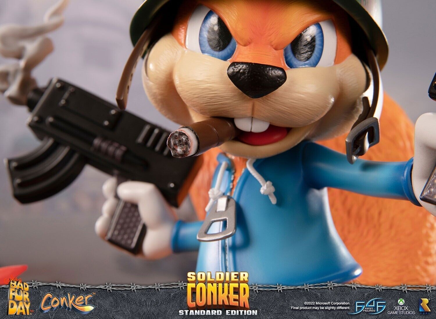 First4Figures Conker Soldier Standard Ed. Statue Mint in Box