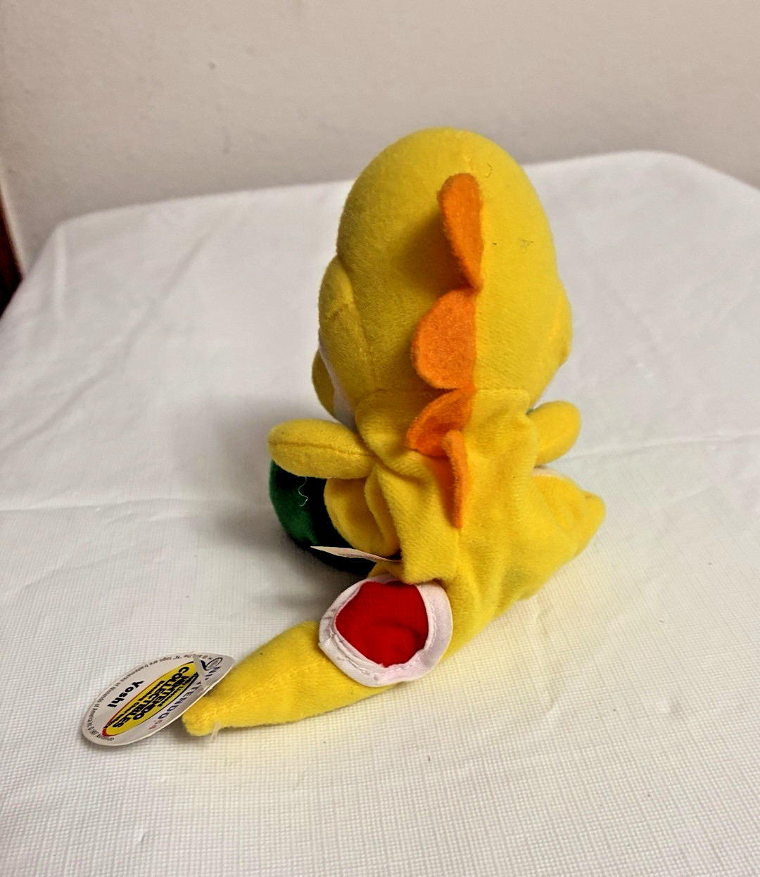 Nintendo 64 Collectibles – Yellow YOSHI – Mario Bros BD&A Beanbag – Rare Vintage