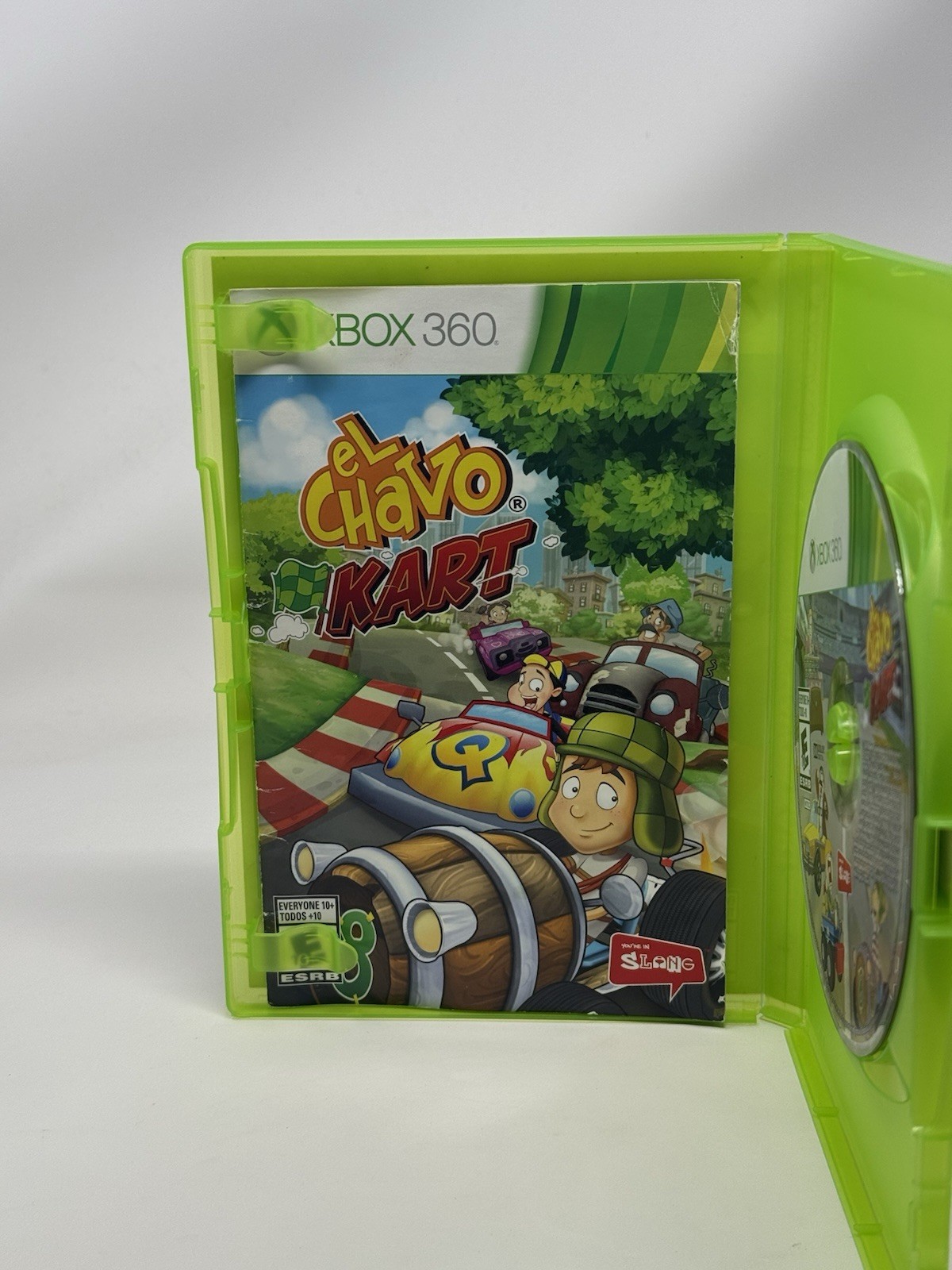 El Chavo Kart Microsoft Xbox 360 Complete CIB Pristine Disc Mexico Exclusive