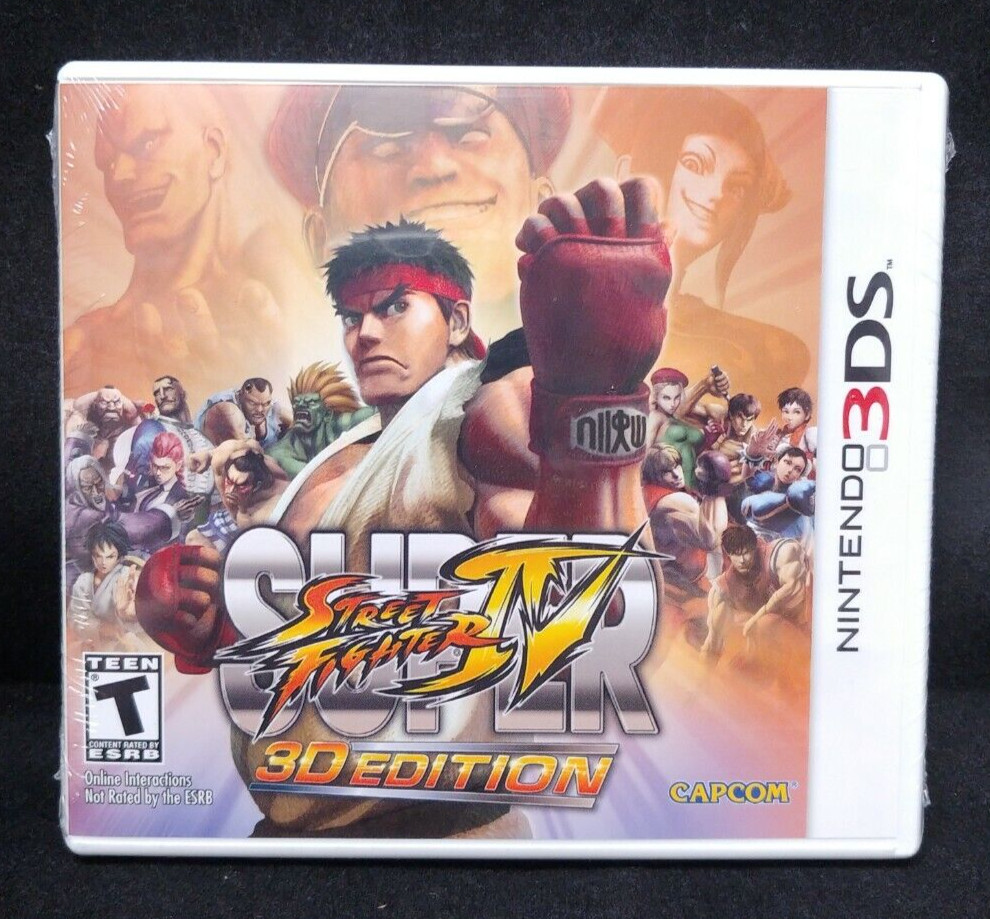 Super Street Fighter IV – 3D Edition (Nintendo 3DS) BRAND NEW