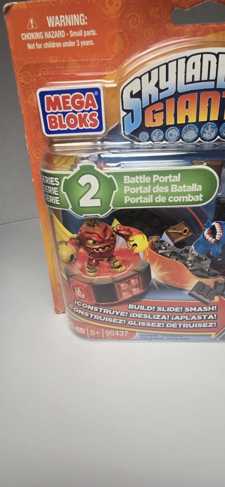 Mega Bloks Skylanders Giants 95437 Series 2 Battle Port Activision 2013 Eruptor