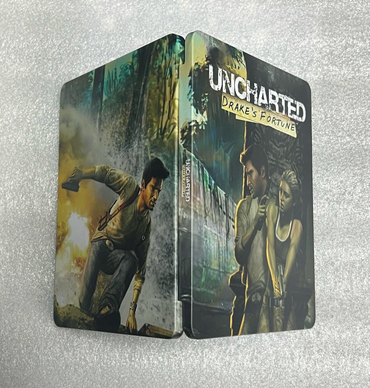 Uncharted Drake’s Fortune Custom made Steelbook/MetalPak For PS3/PS4 (No Game)