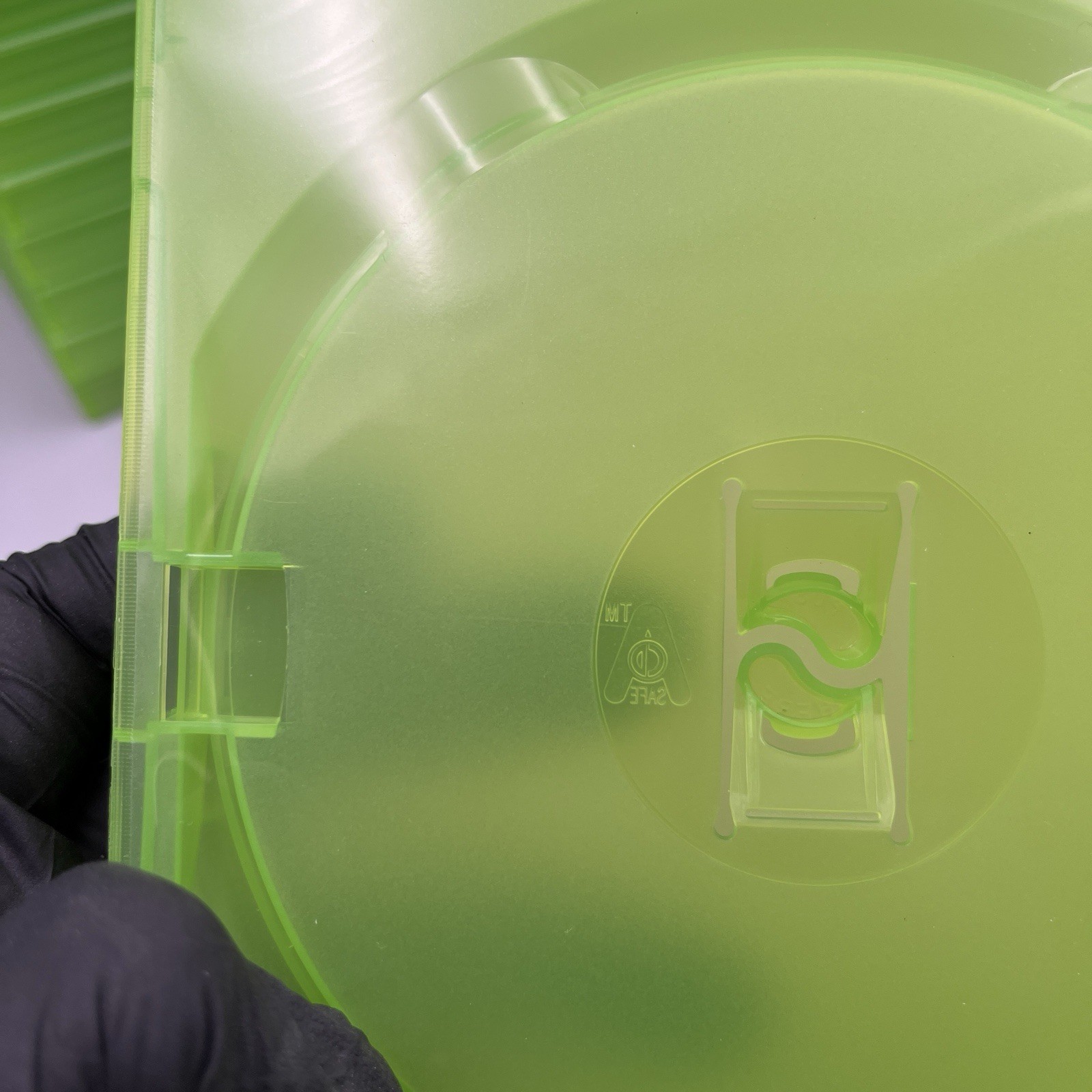 Xbox 360 Game Disc Case Replacement Translucent Green – Lot of 5 *READ*