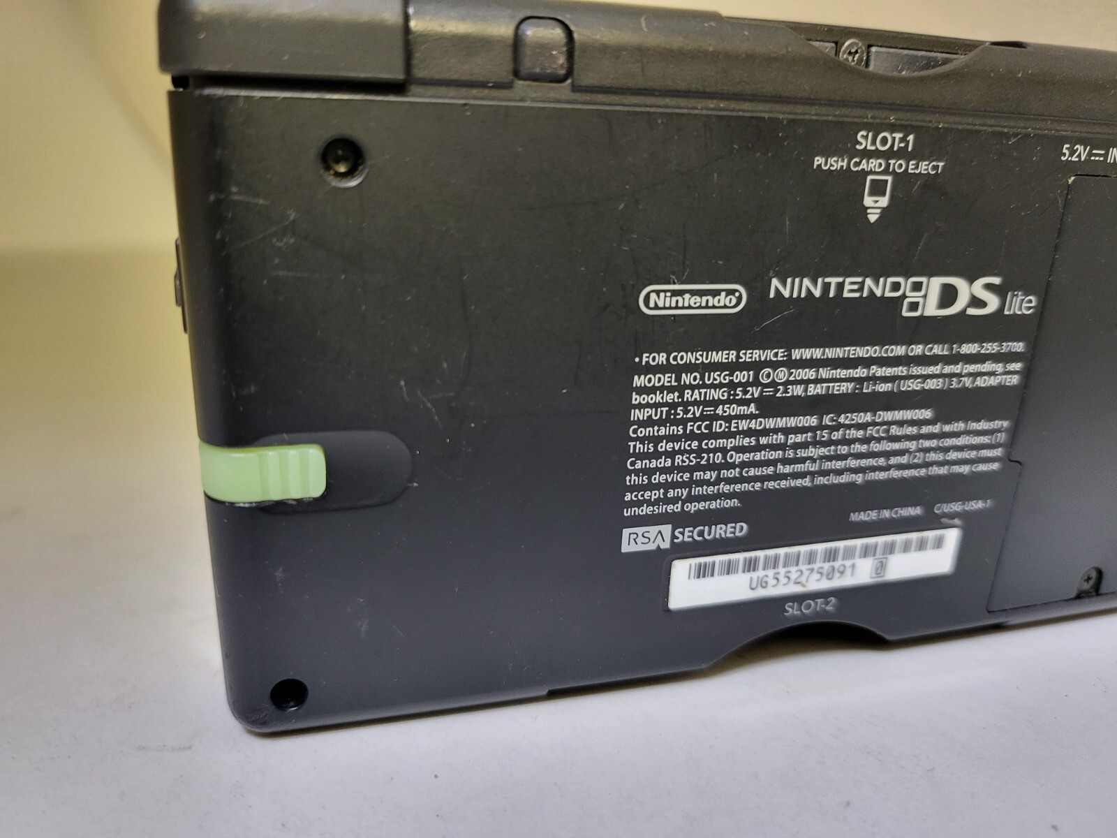 NEW Rare Nintendo DS Lite ” GLOW IN THE DARK ” Stylus Fits Flush in console
