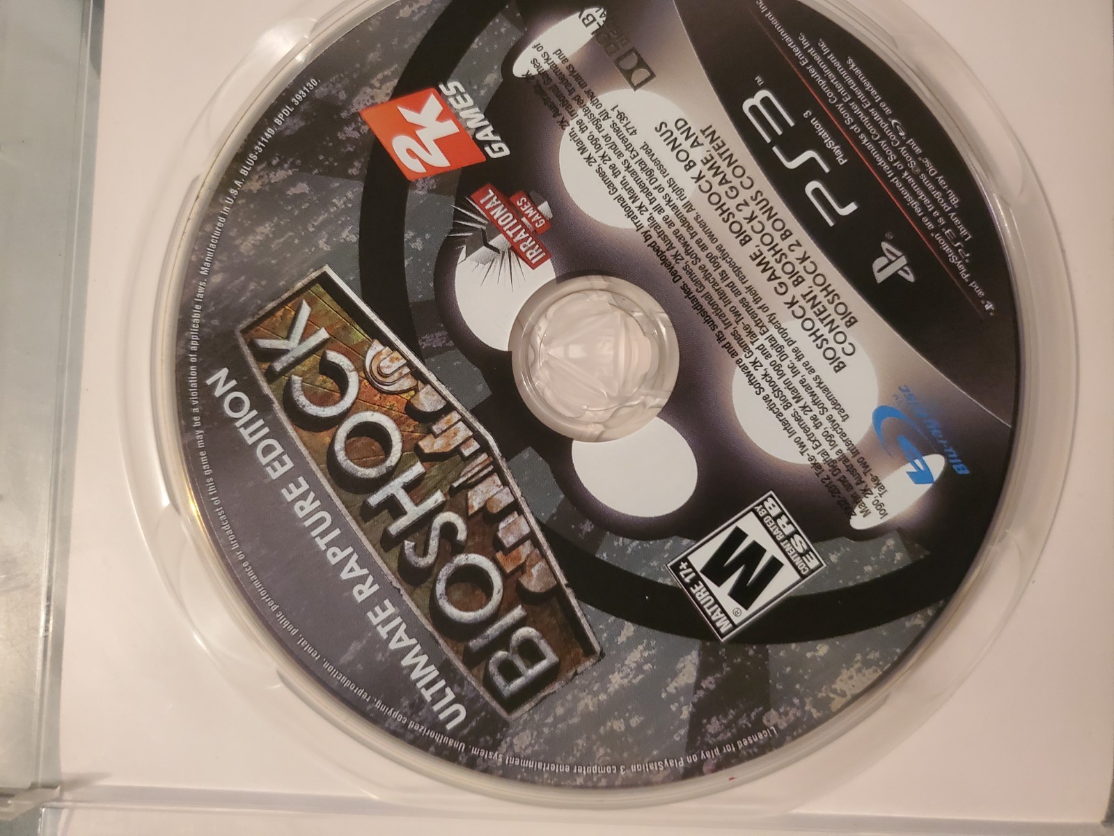 BioShock Ultimate Rapture Edition (Sony PlayStation 3, 2013) CIB – Near Mint