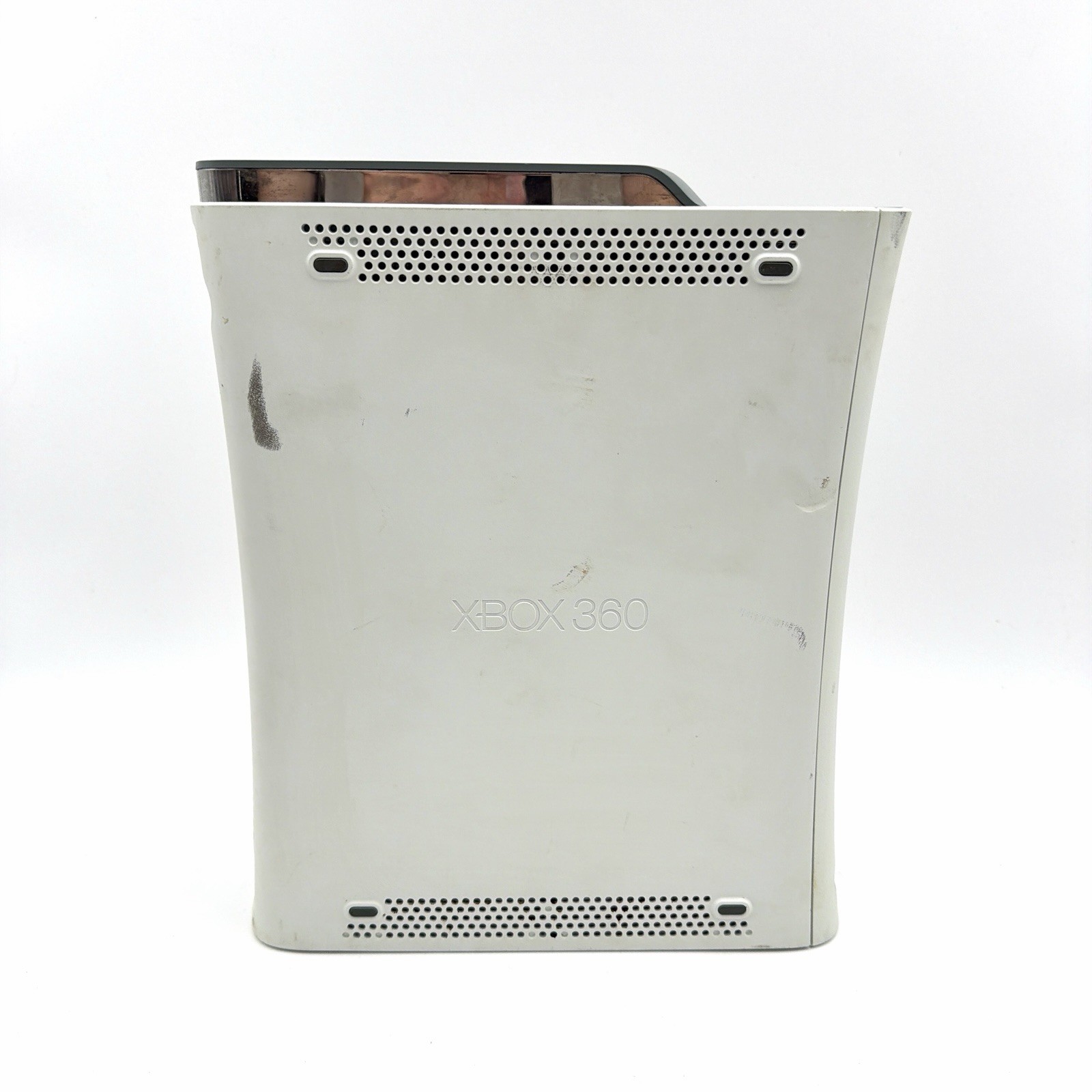 Microsoft Xbox 360 White Fat Console RROD Red Ring of Death For Parts or Repair