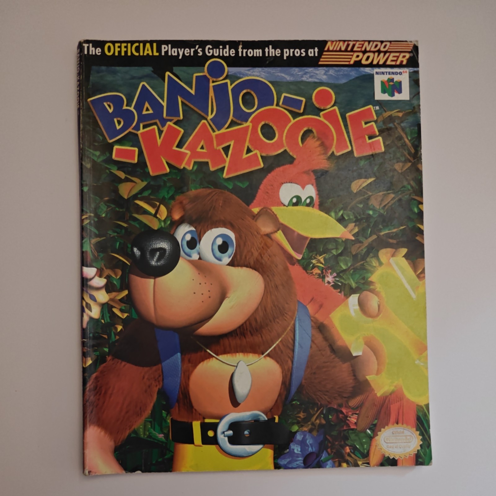 Banjo Kazooie (Nintendo 64) Nintendo Power Player’s Strategy Guide With Map