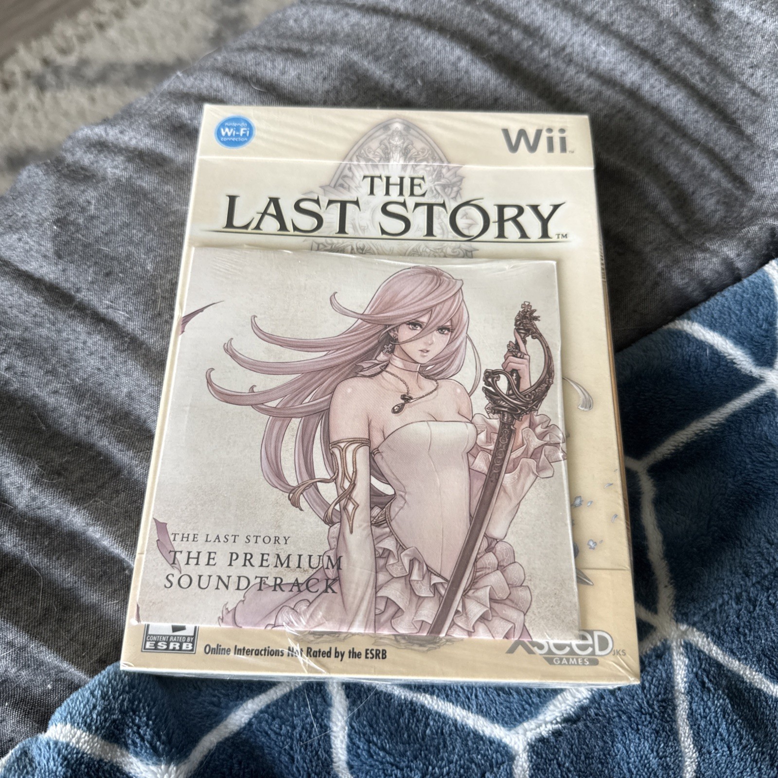 The Last Story Wii Big Box Limited Edition With Soundtrack, New/Sealed