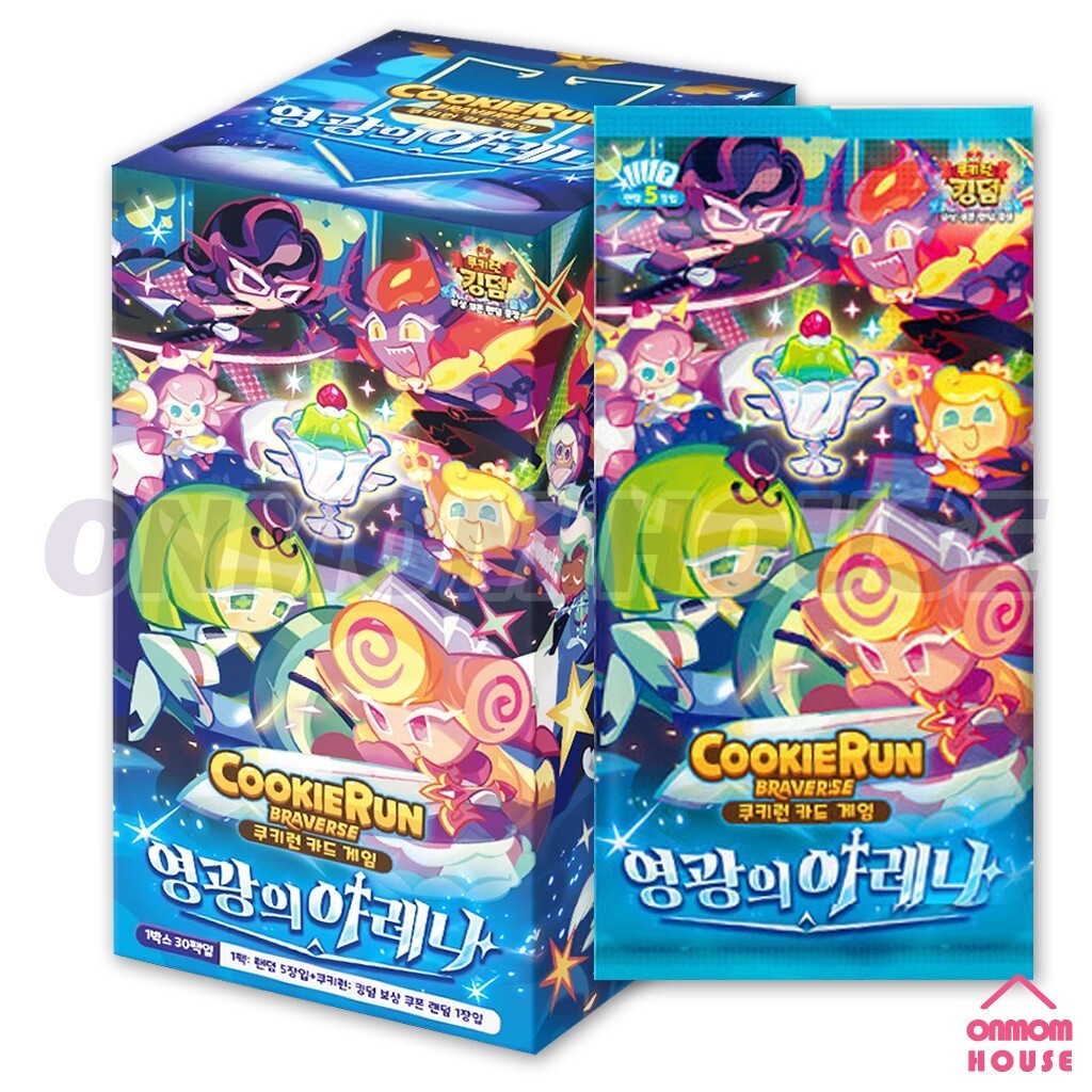 NEW Cookie Run Kingdom Card Collection, CookieRun Braverse TCG Starter Deck 3